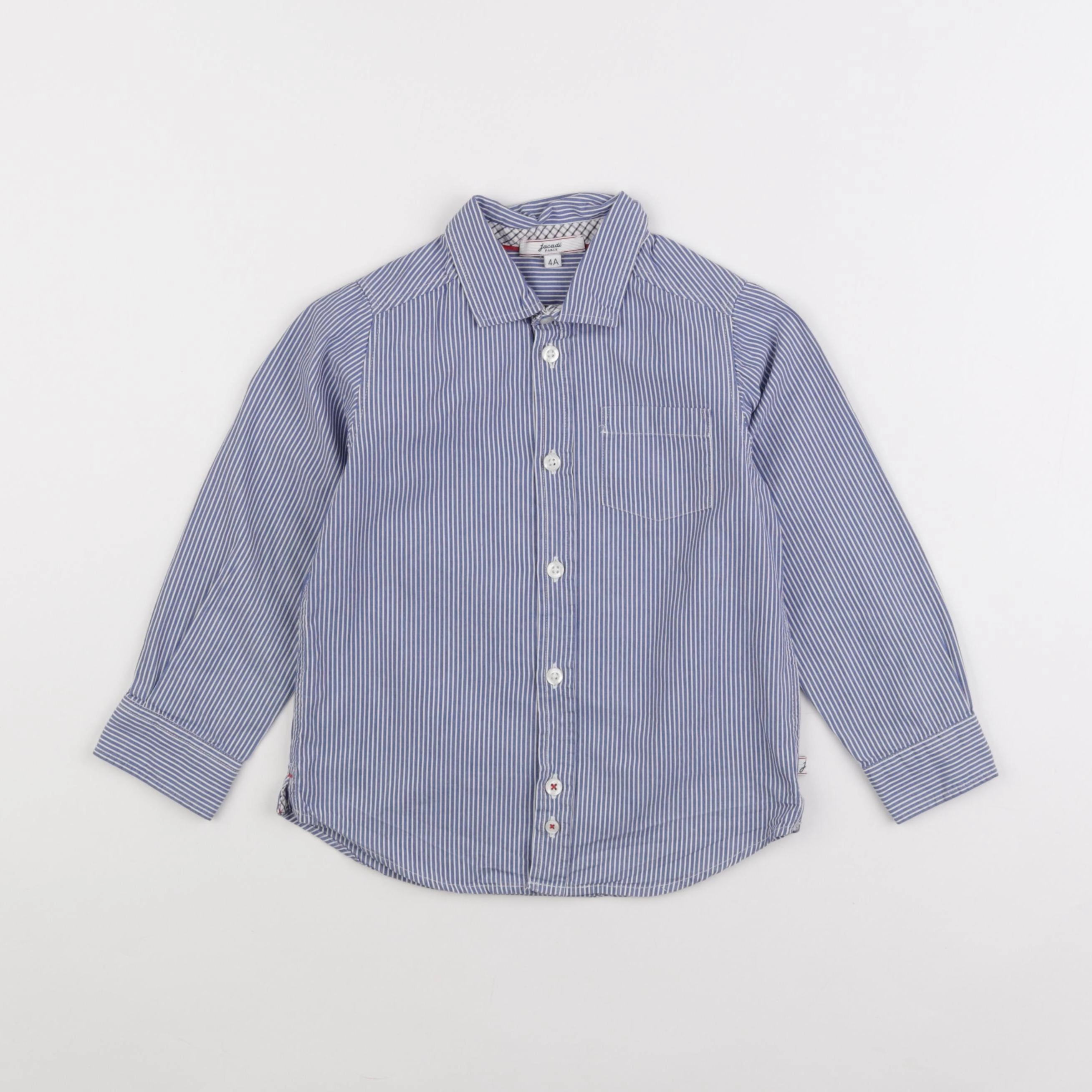 Jacadi - chemise bleu - 4 ans