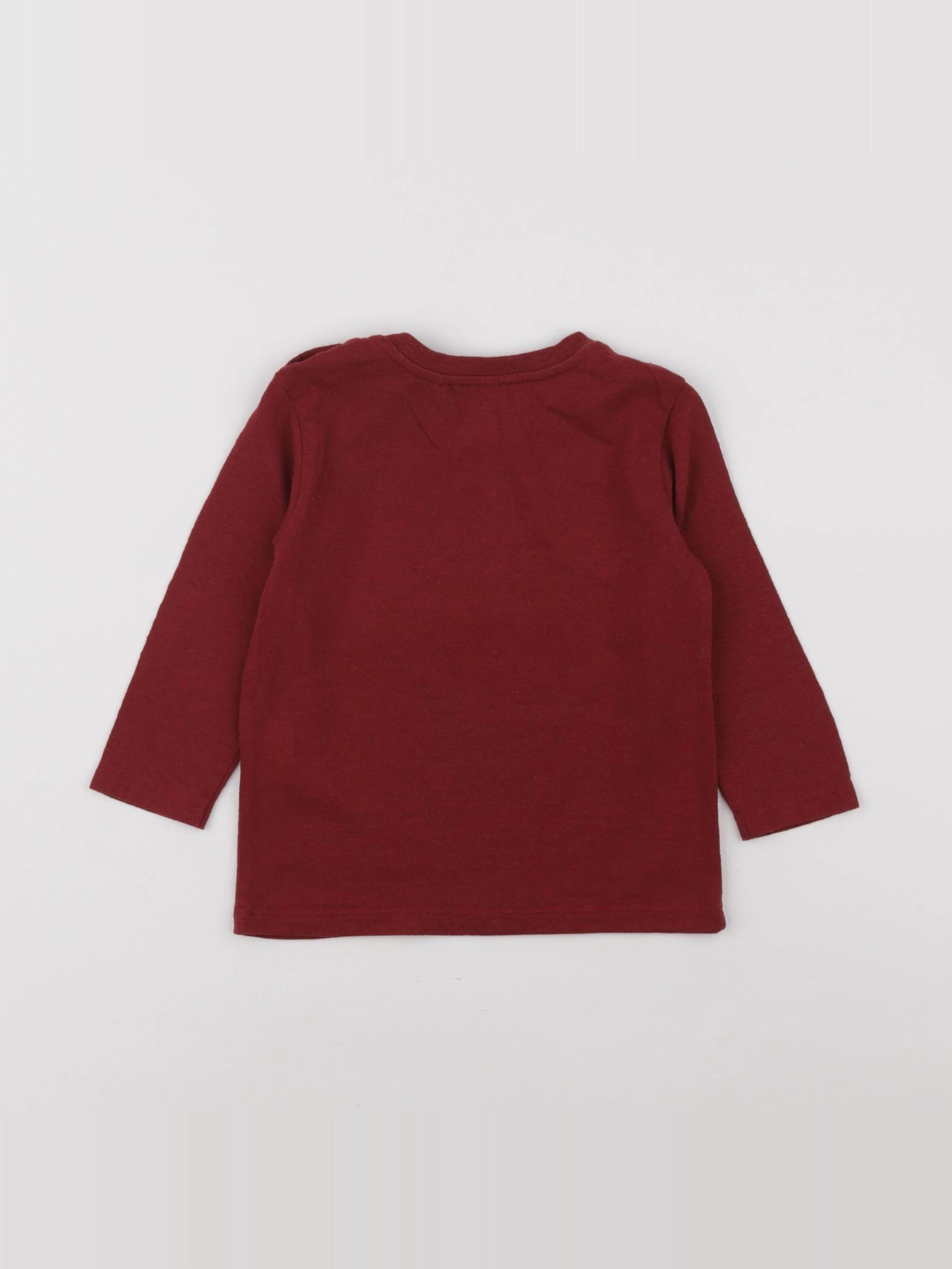 IKKS - tee-shirt rouge - 18 mois