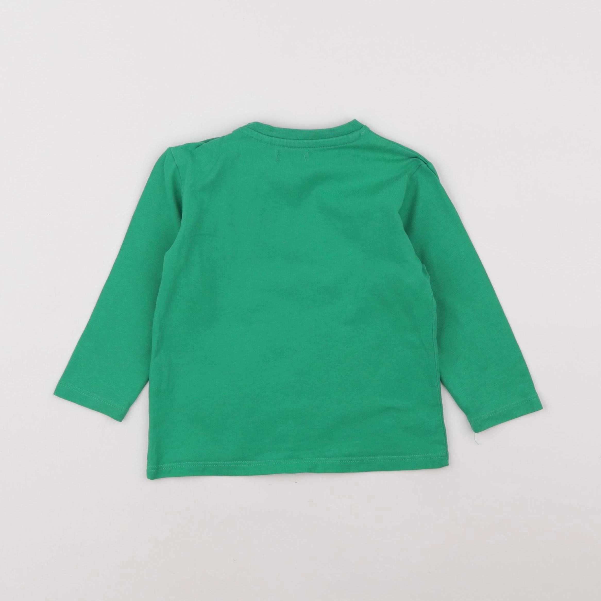IKKS - tee-shirt vert - 18 mois