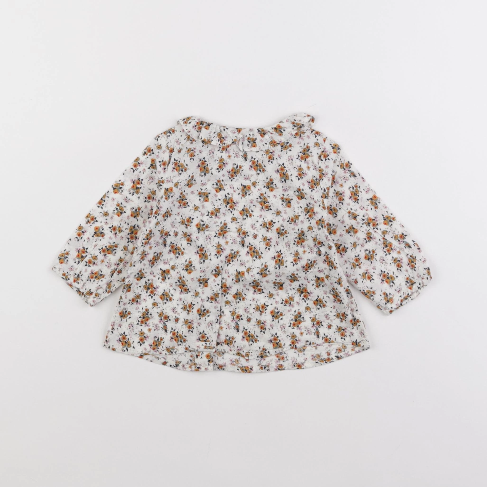 Boutchou - blouse multicolore - 6 mois