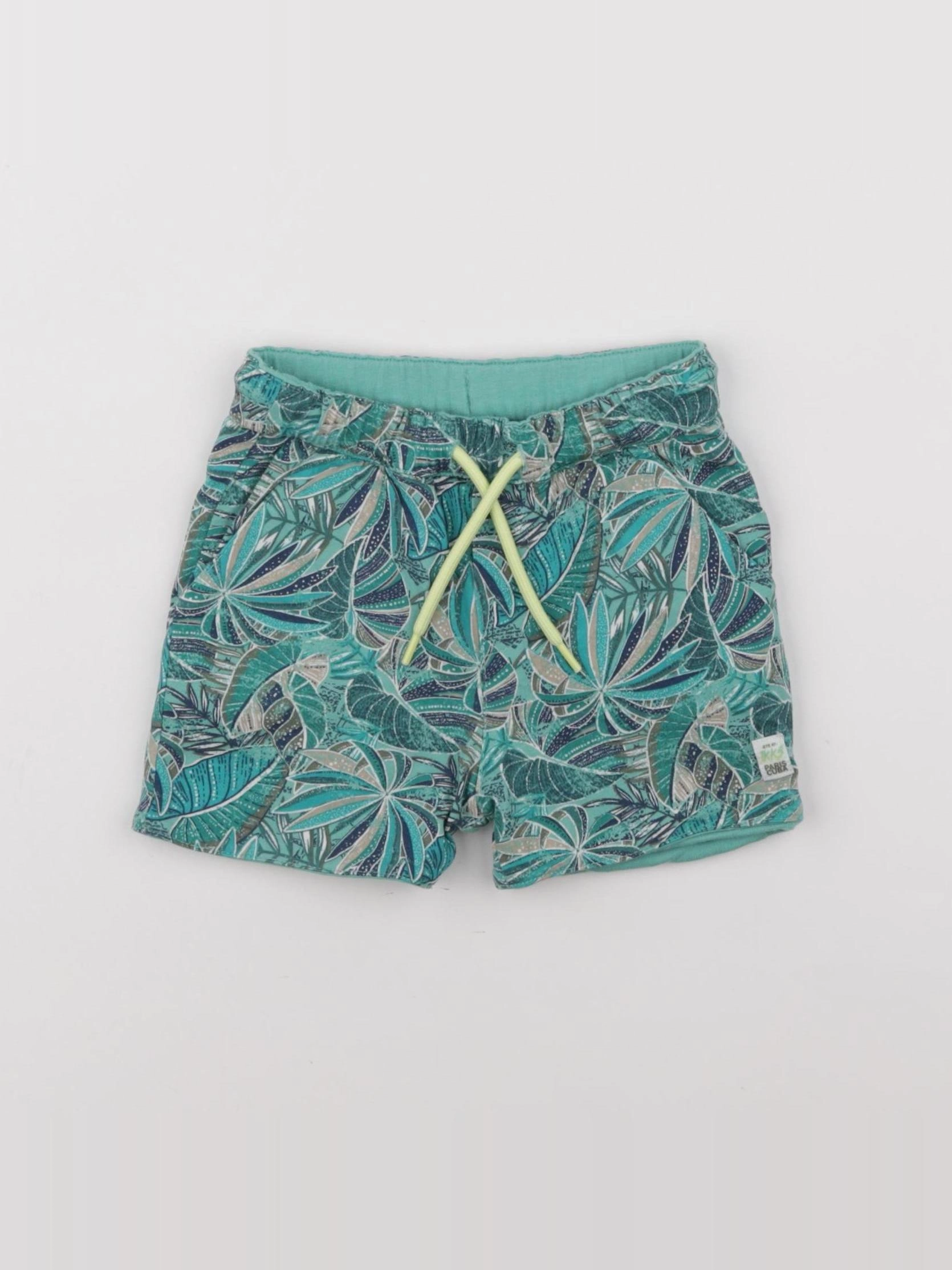 IKKS - short réversible vert - 18 mois