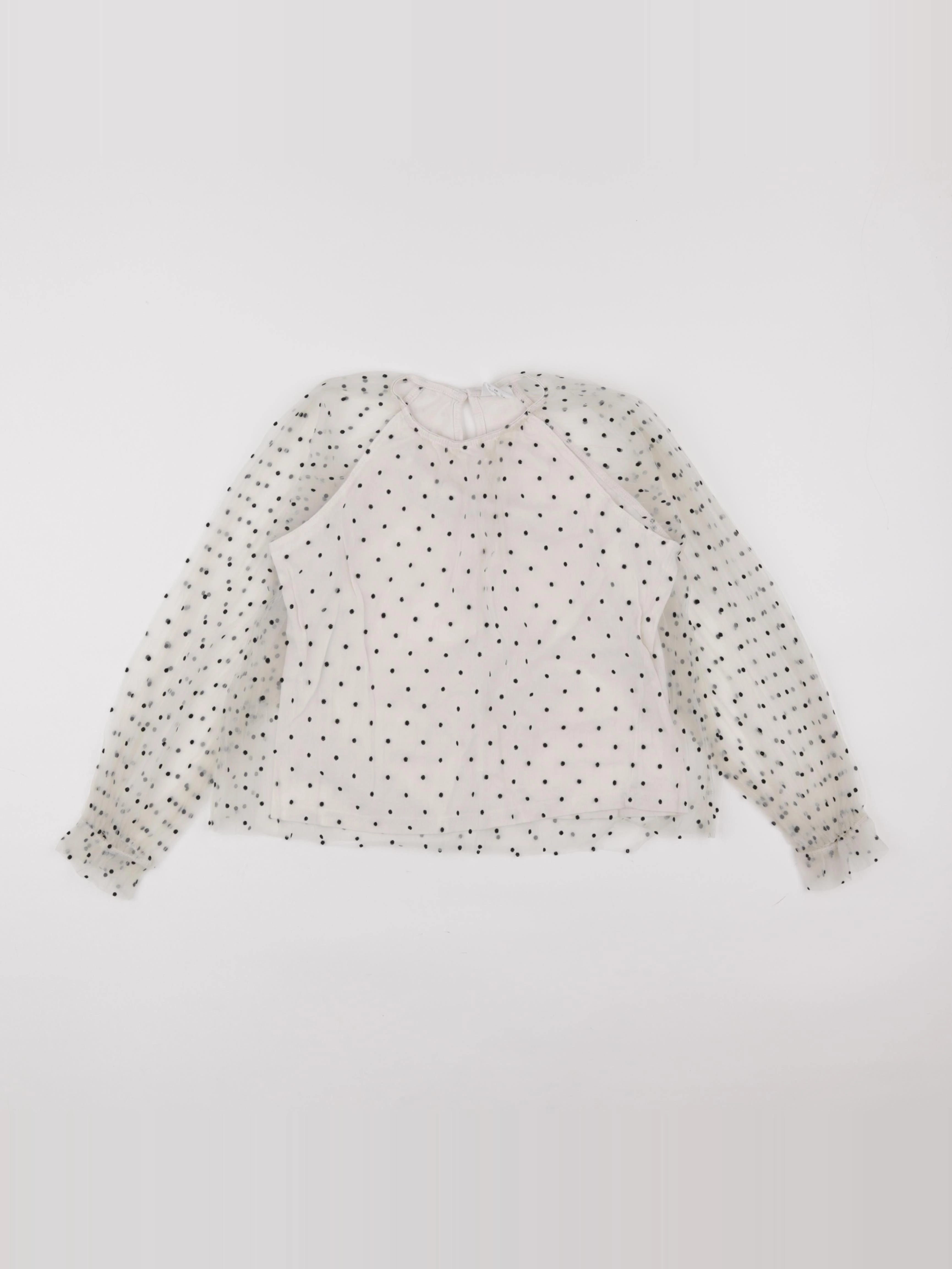 Zara - blouse blanc - 10 ans