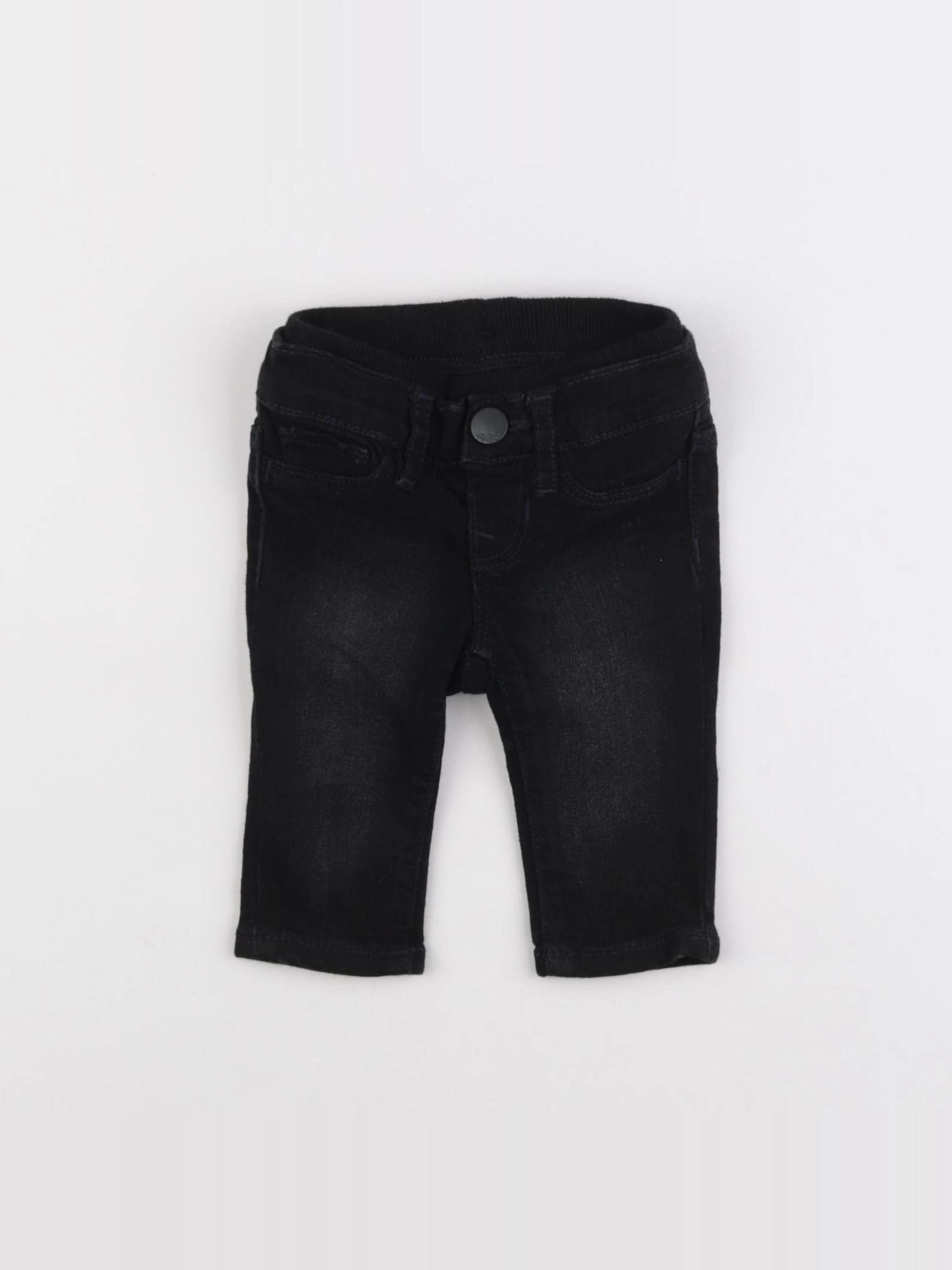 GAP - jean noir - 0/3 mois