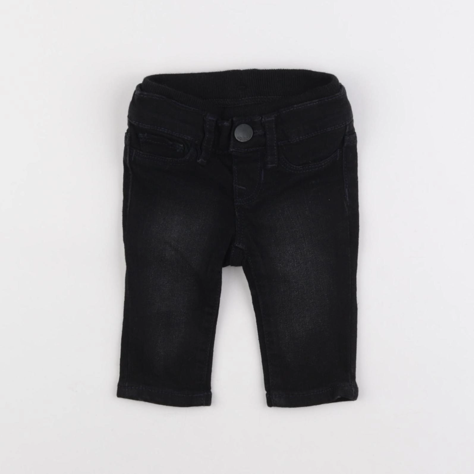 GAP - jean noir - 0/3 mois