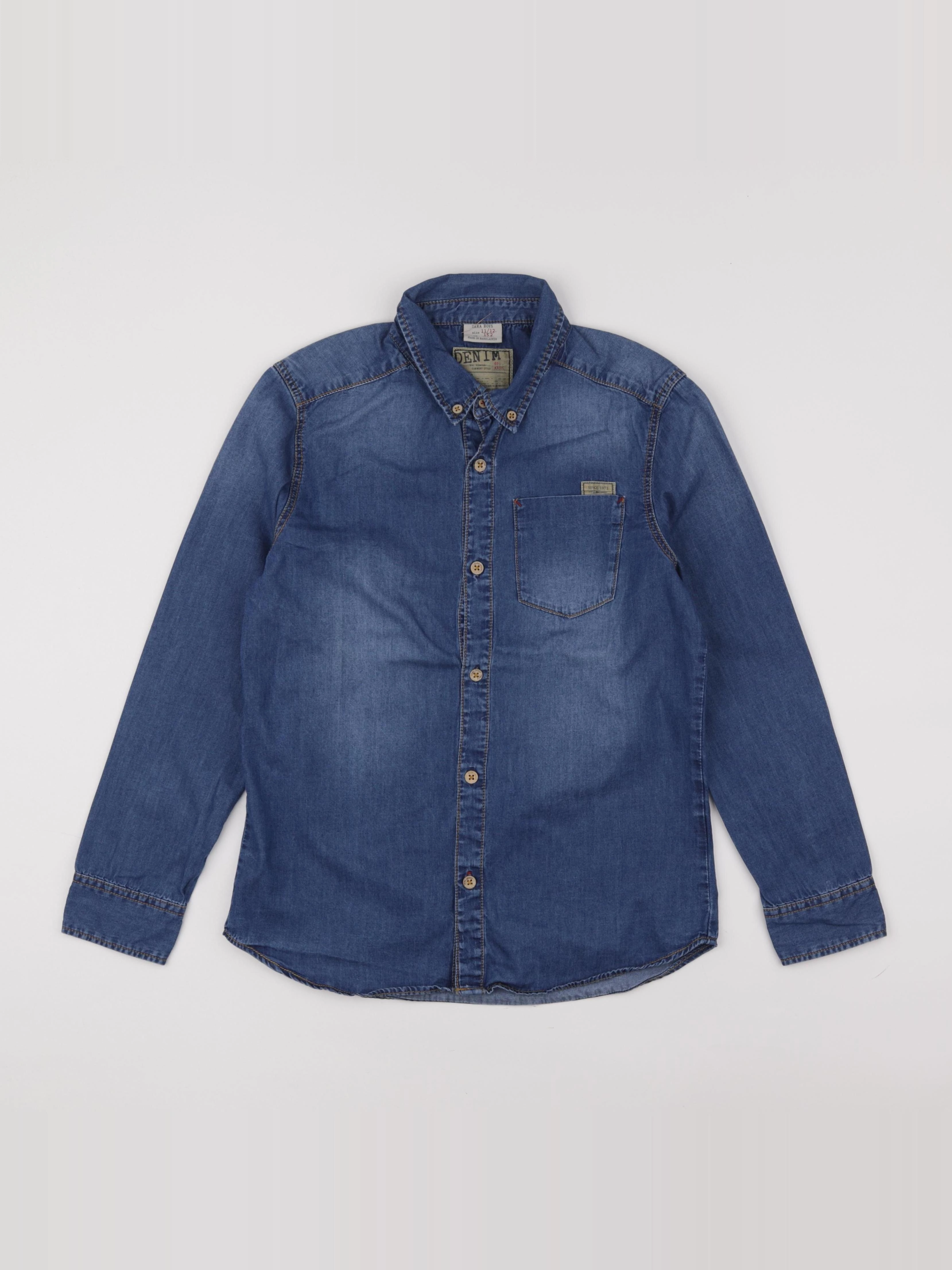 Zara - chemise bleu - 11/12 ans
