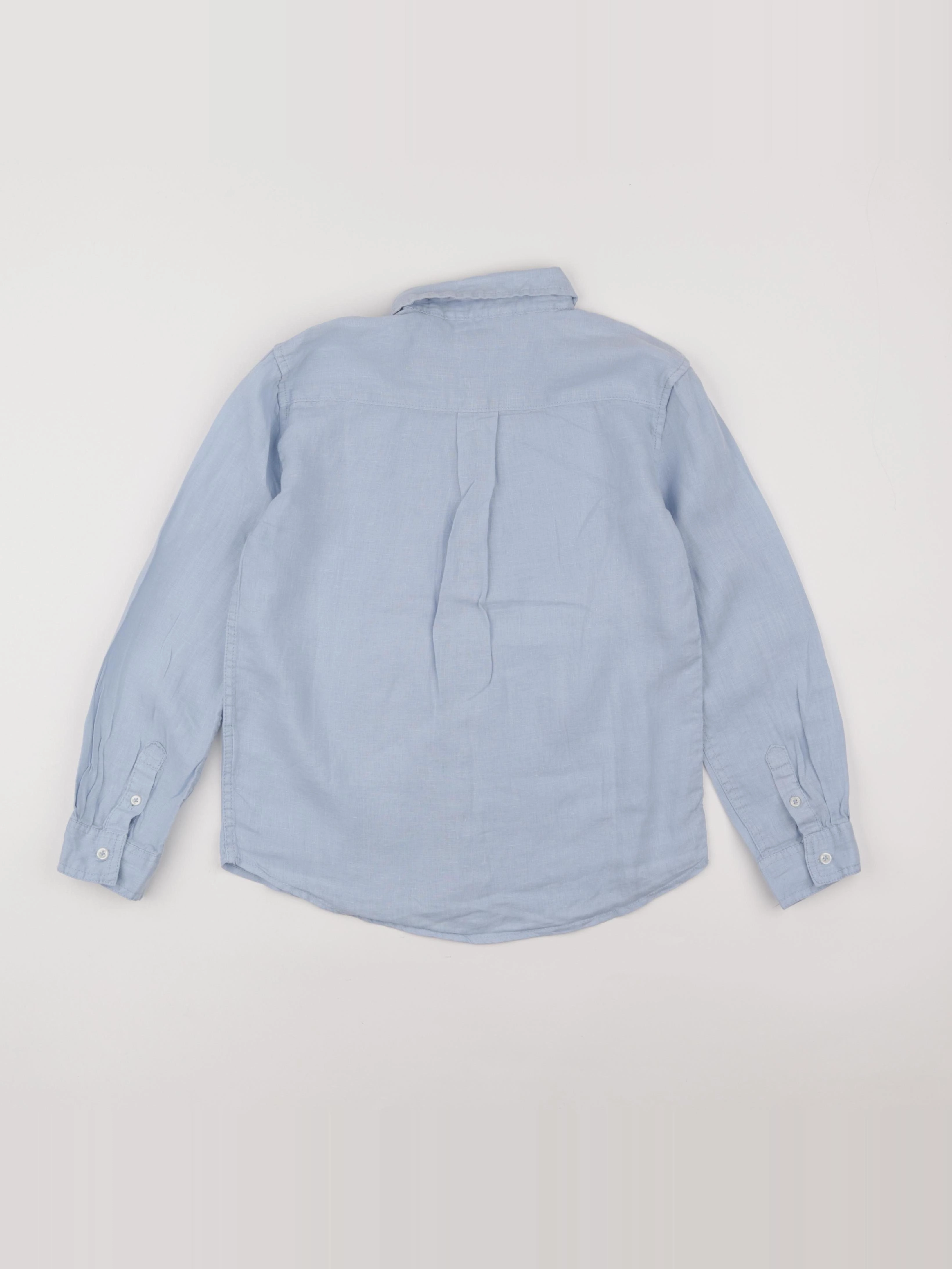 Monoprix - chemise bleu - 10 ans