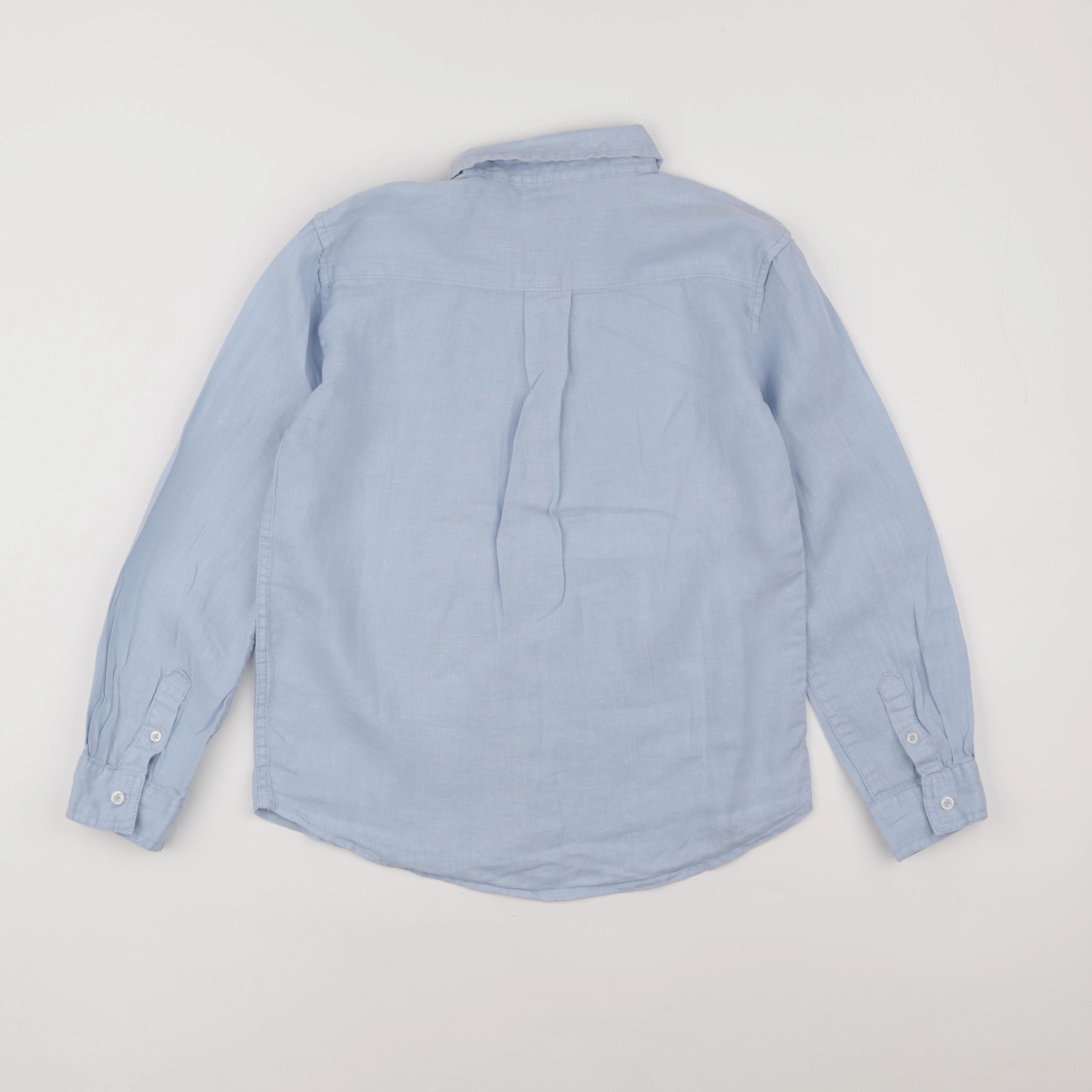 Monoprix - chemise bleu - 10 ans