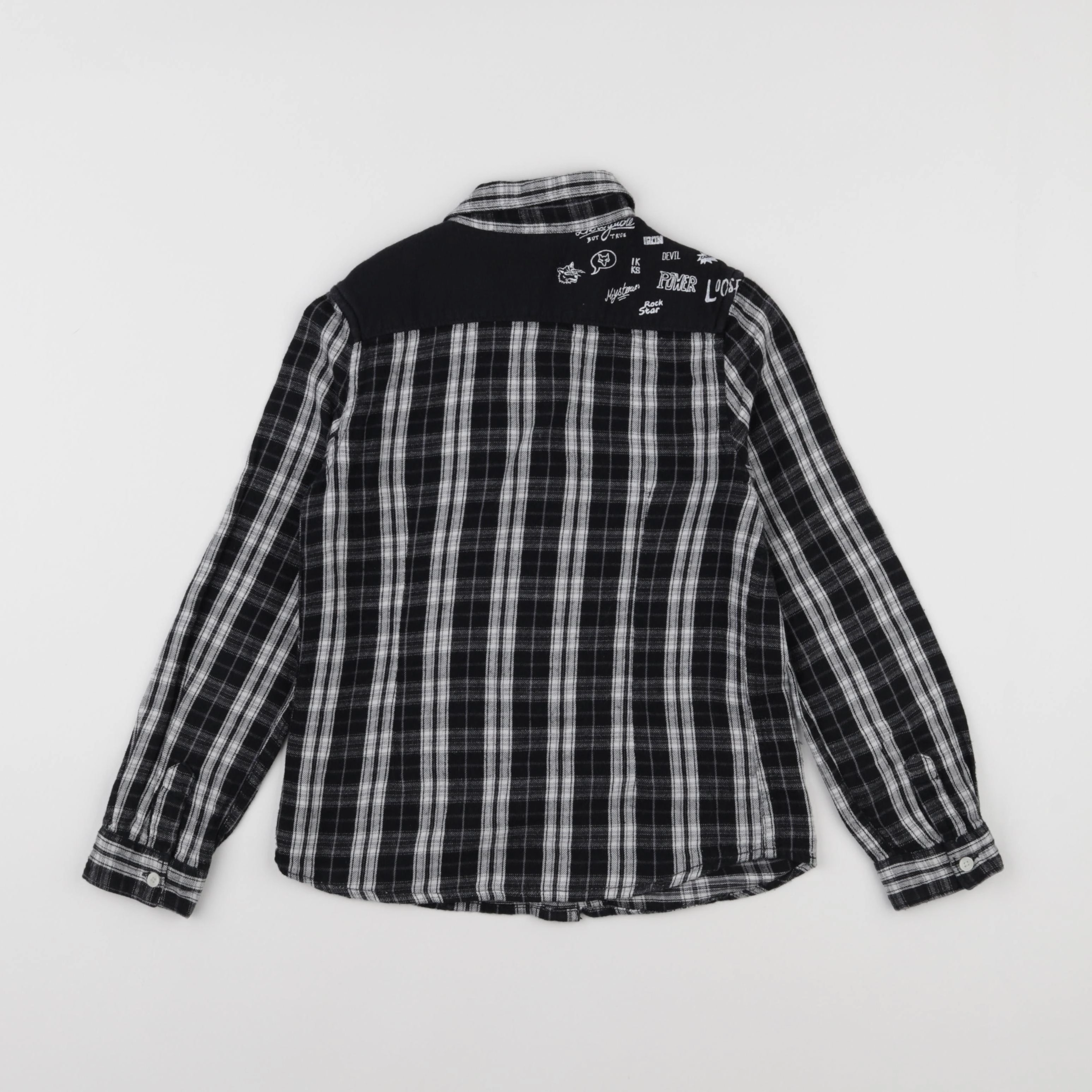 IKKS - chemise noir - 8 ans