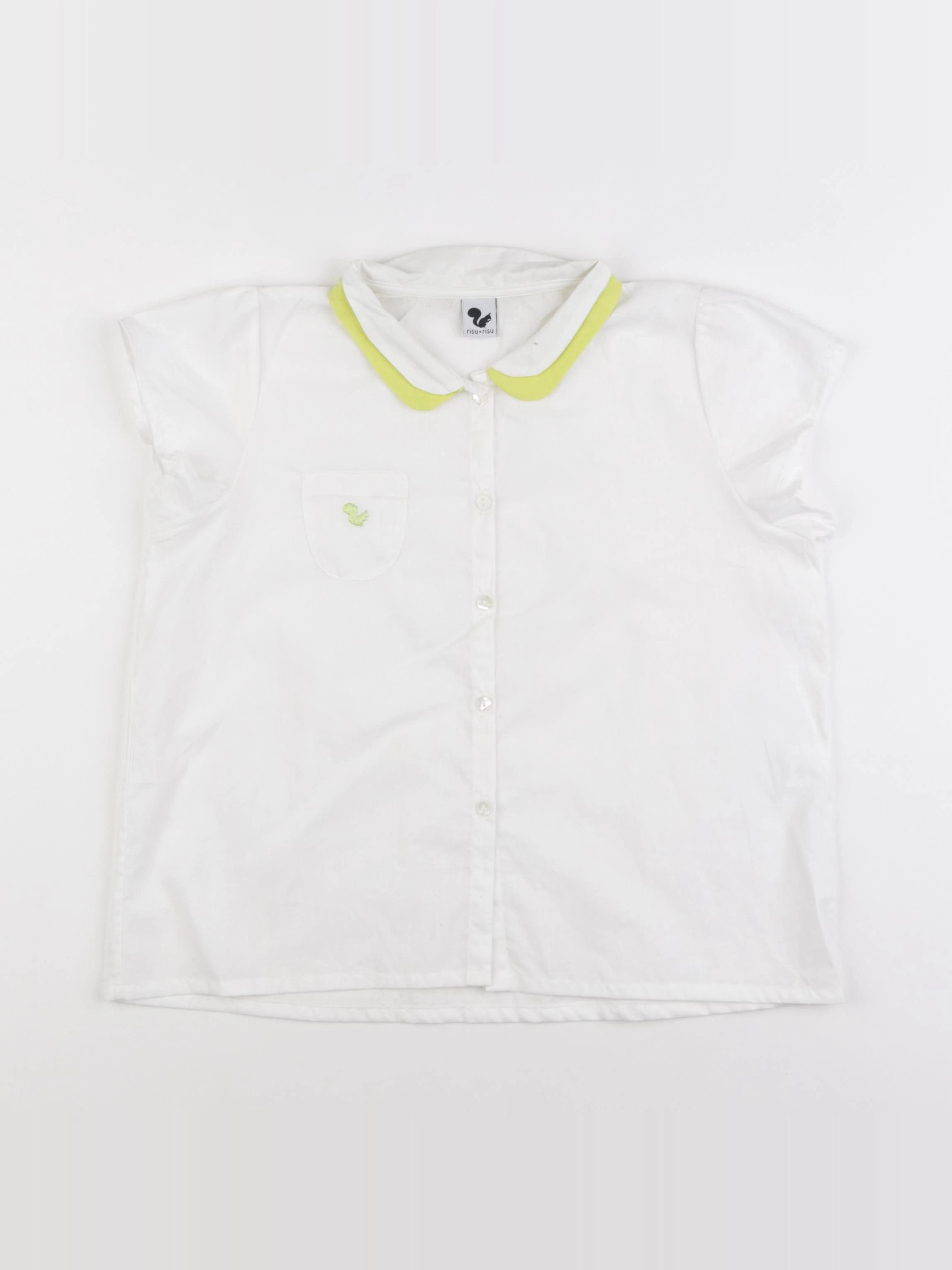 Risu Risu - blouse blanc - 10 ans