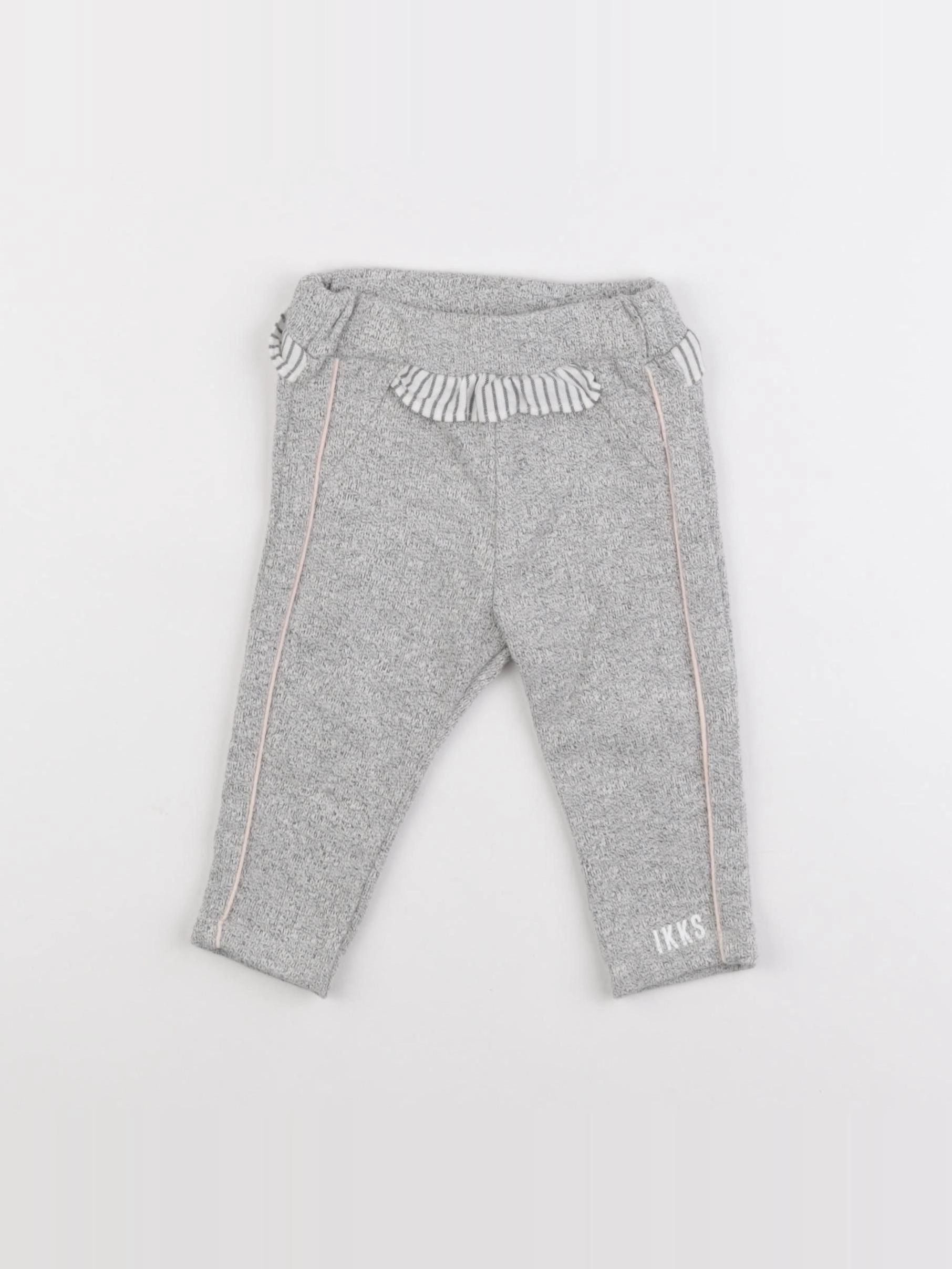 IKKS - pantalon gris - 6 mois