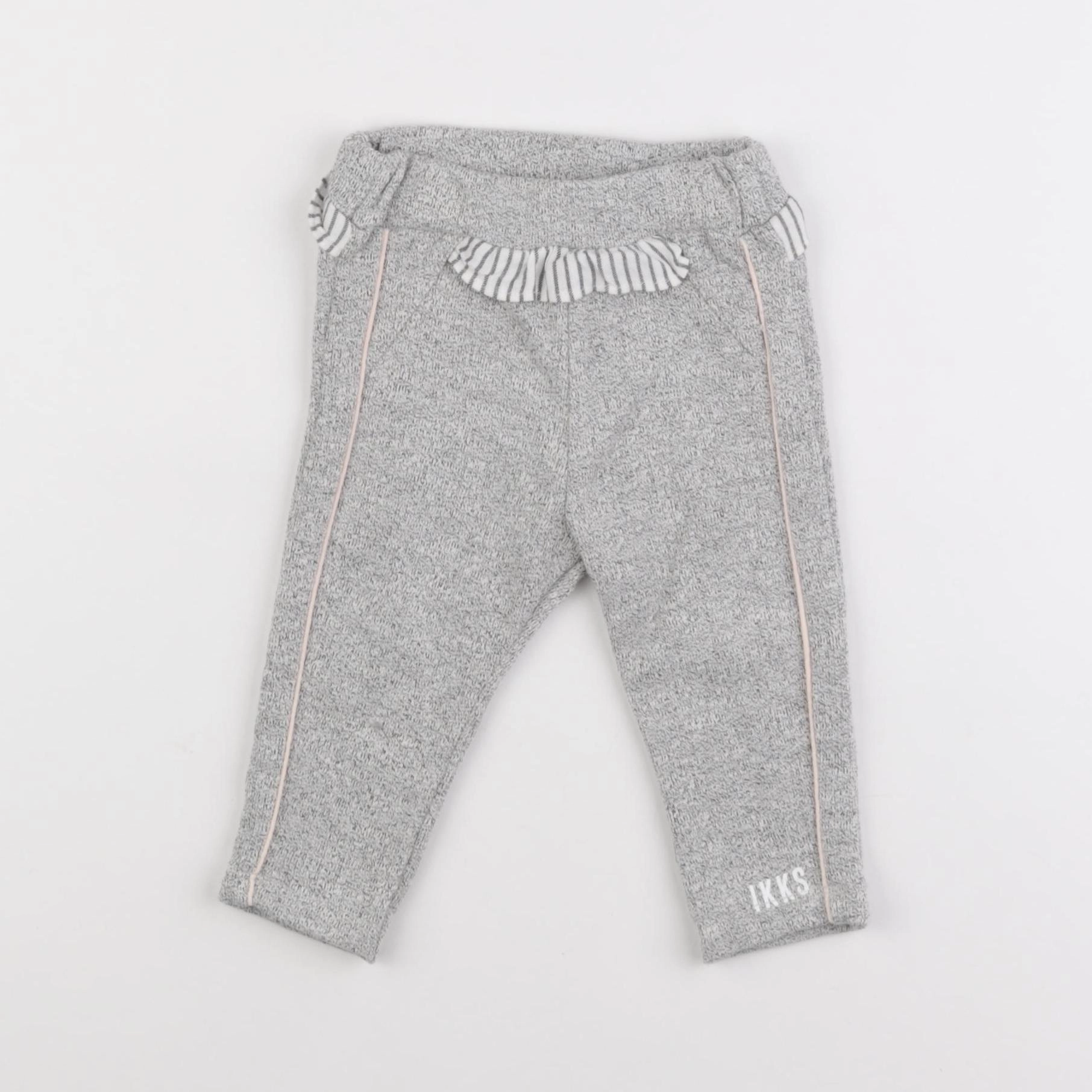 IKKS - pantalon gris - 6 mois