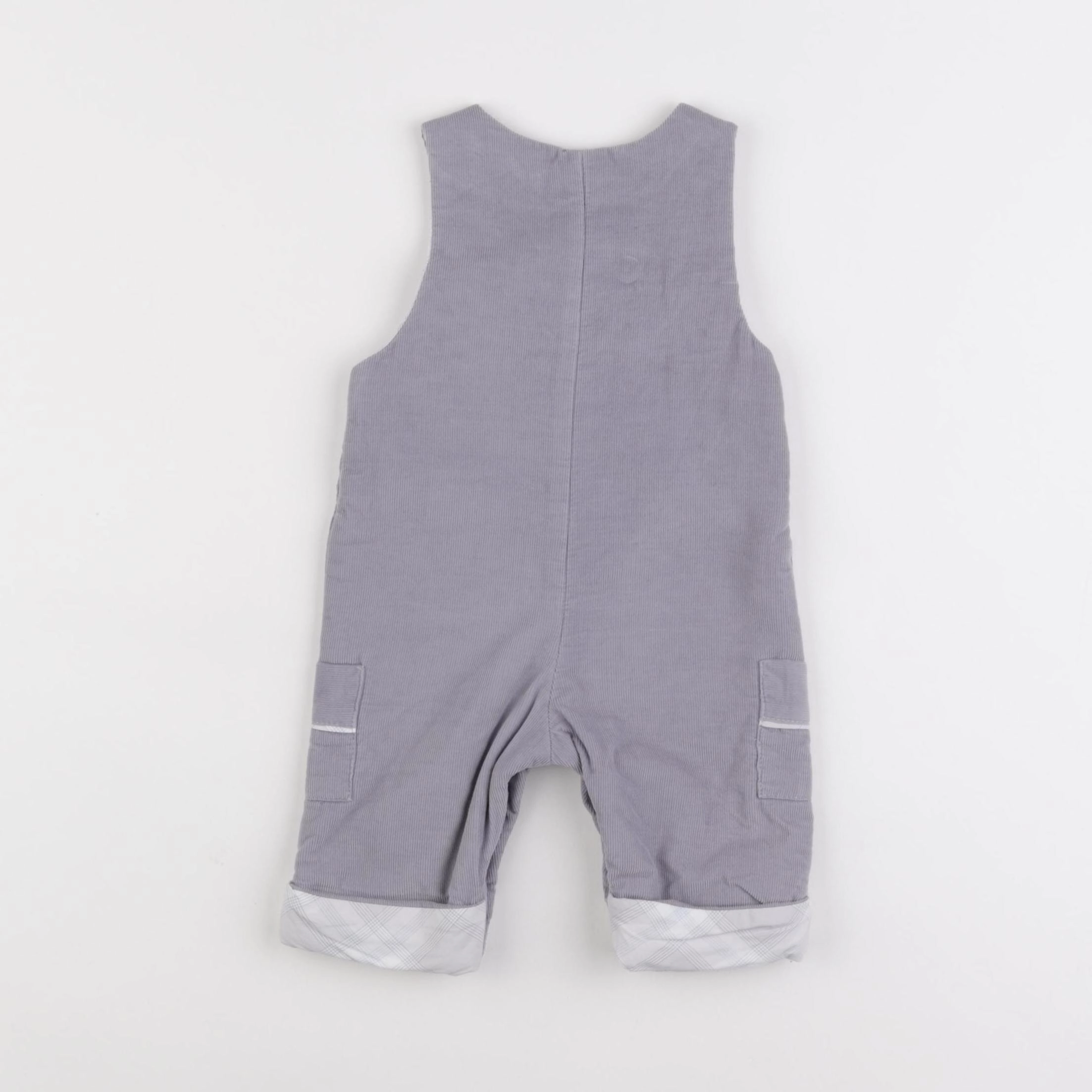 Jacadi - salopette doublé gris - 3 mois