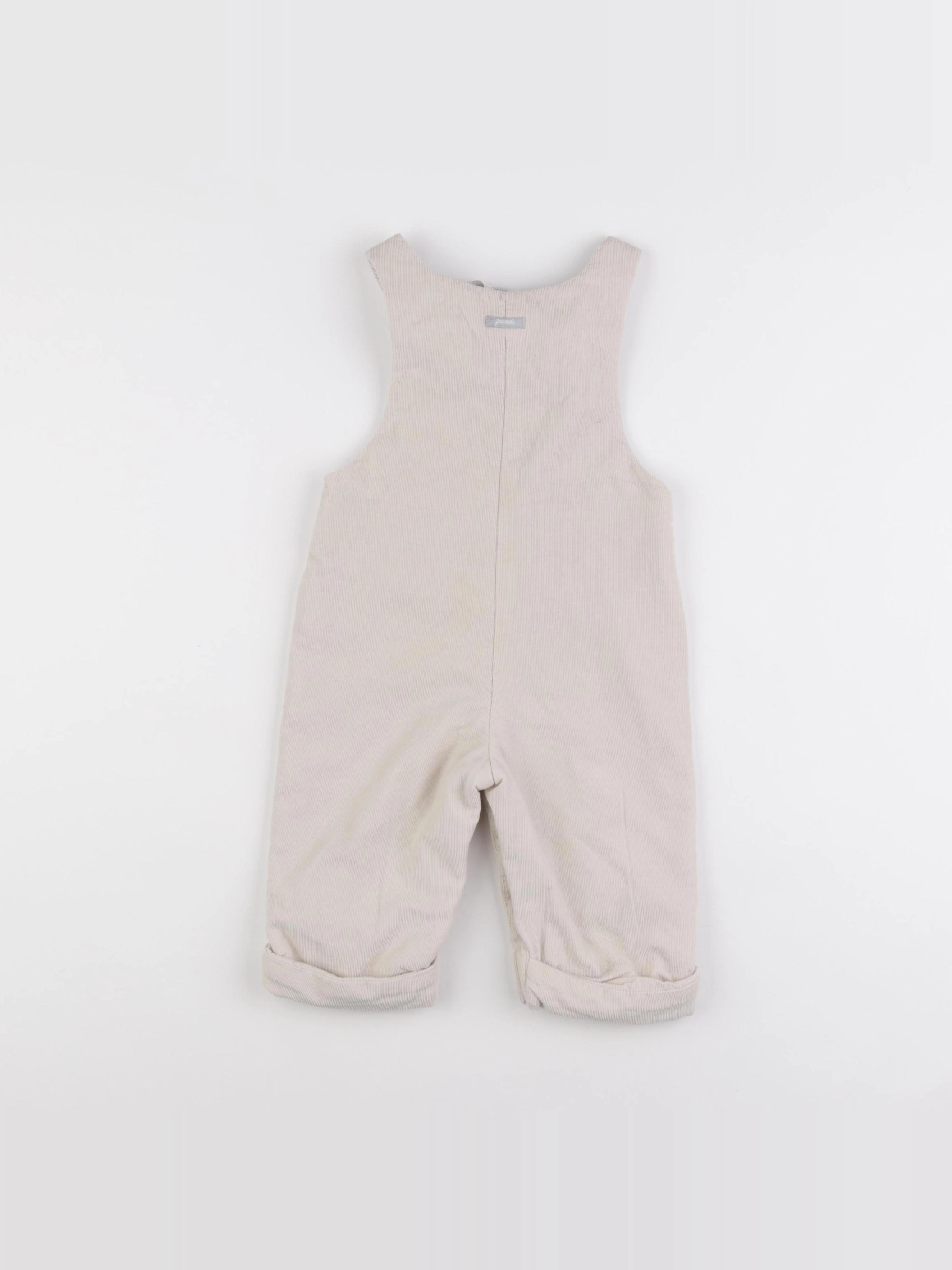 Jacadi - salopette doublé beige - 12 mois