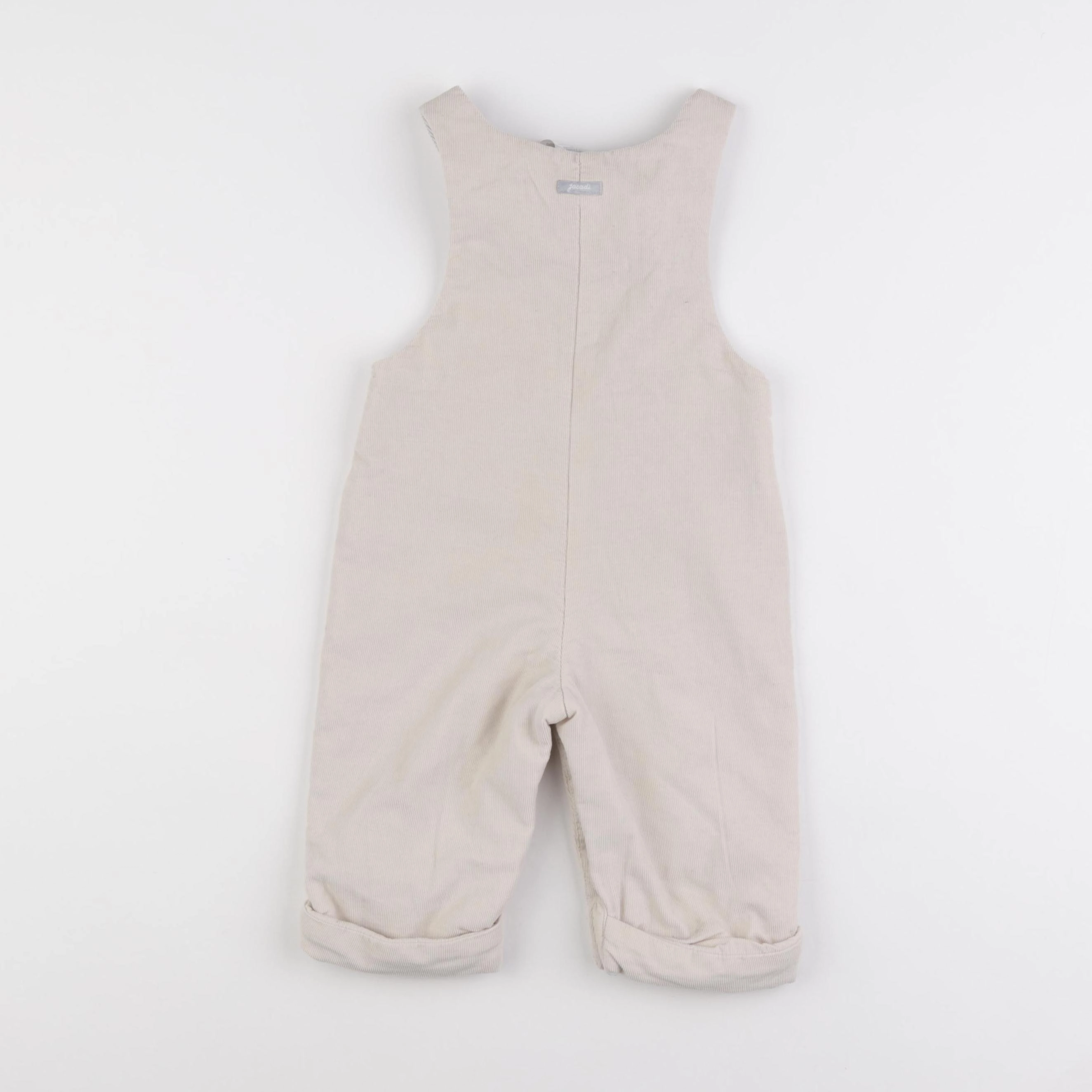 Jacadi - salopette doublé beige - 12 mois