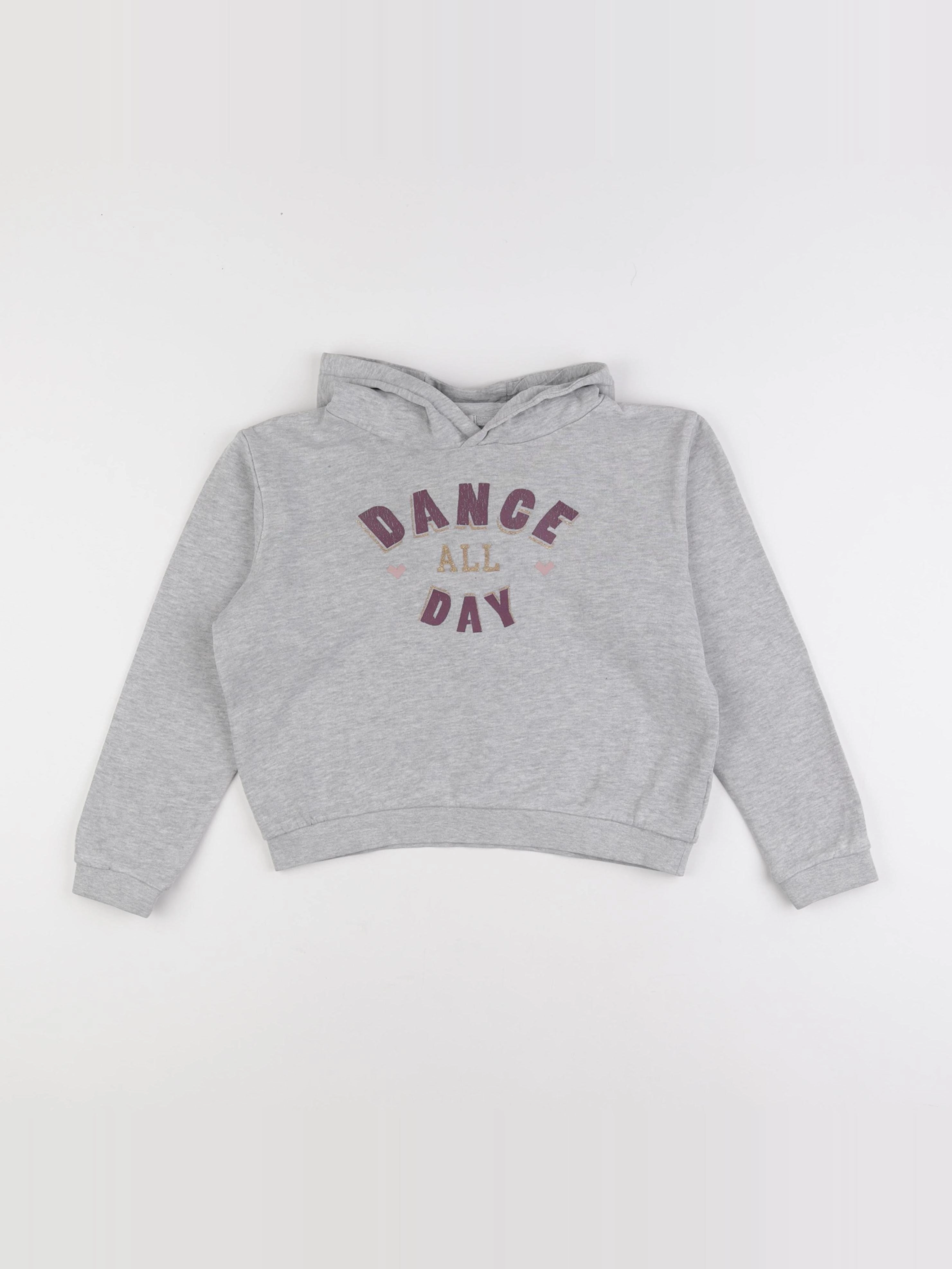 Vertbaudet - sweat gris - 6 ans