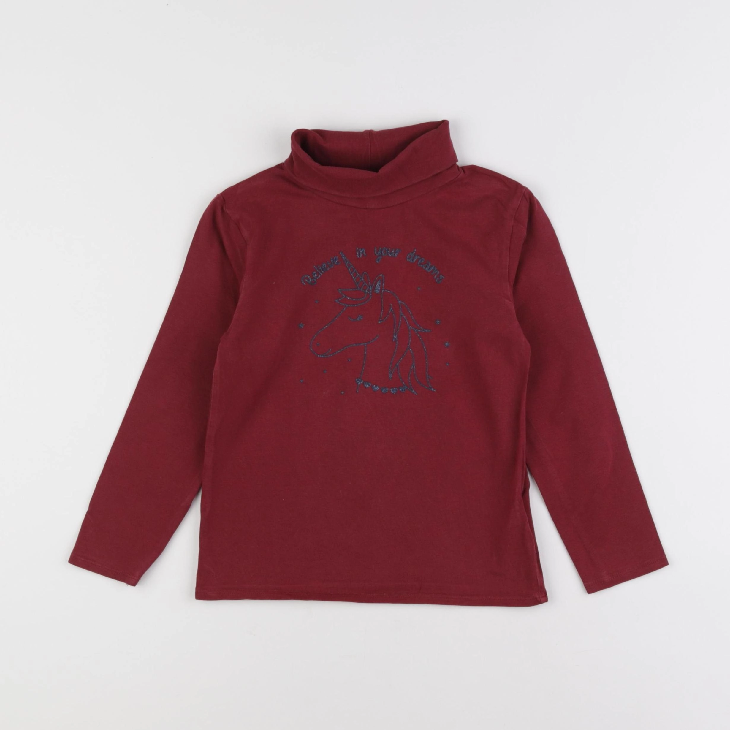Vertbaudet - sous-pull rouge - 6 ans