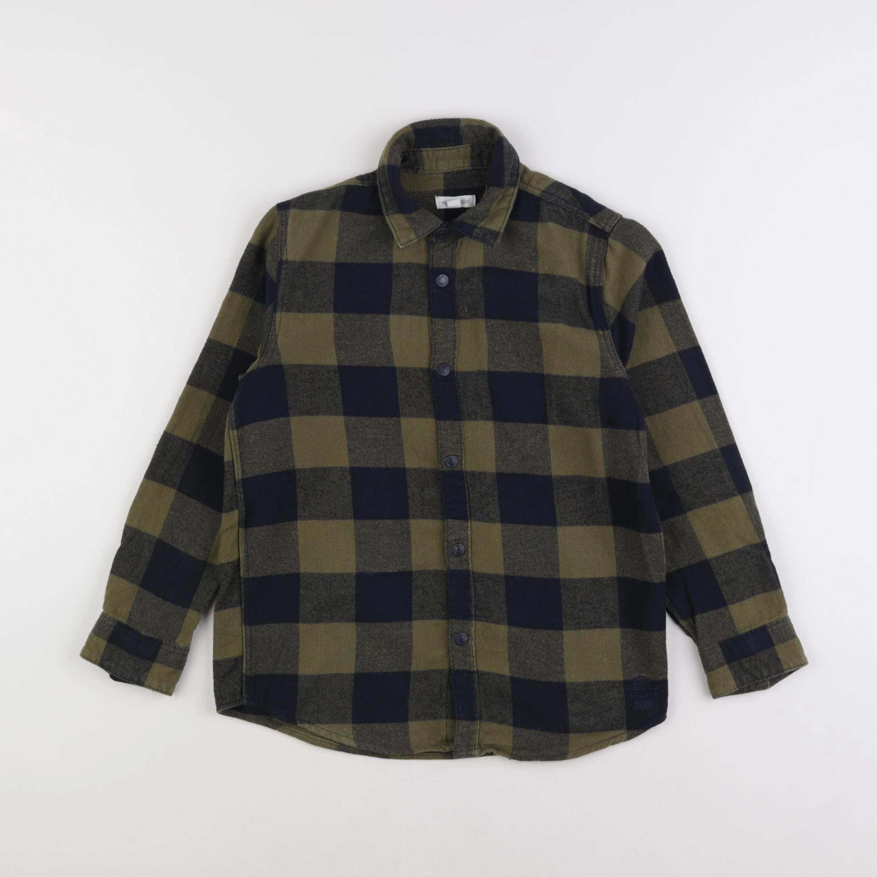 Vertbaudet - chemise vert - 10 ans