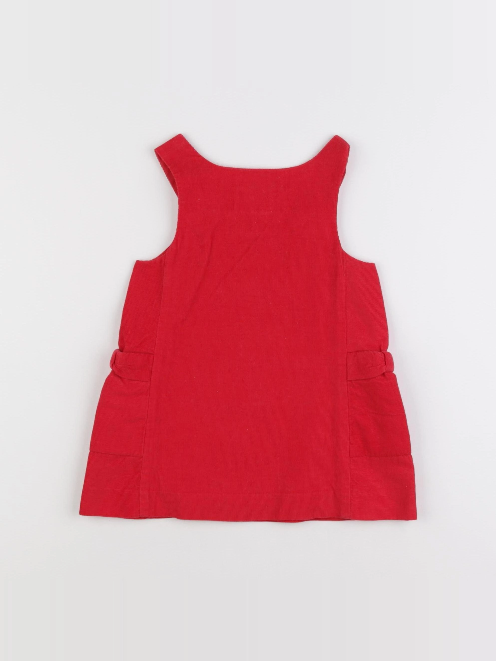 Jacadi - robe rouge - 12 mois