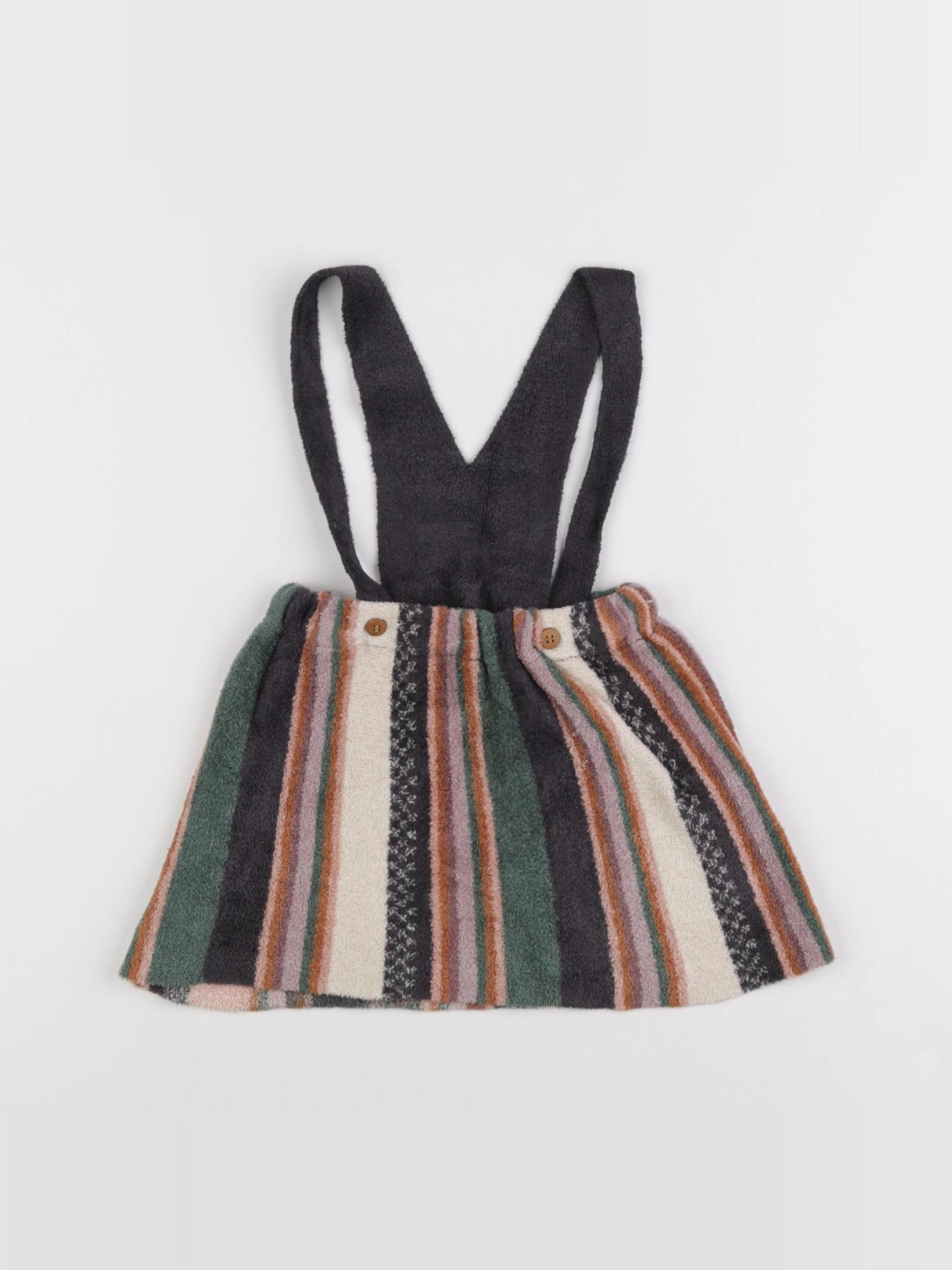 Zara - robe multicolore - 9/12 mois