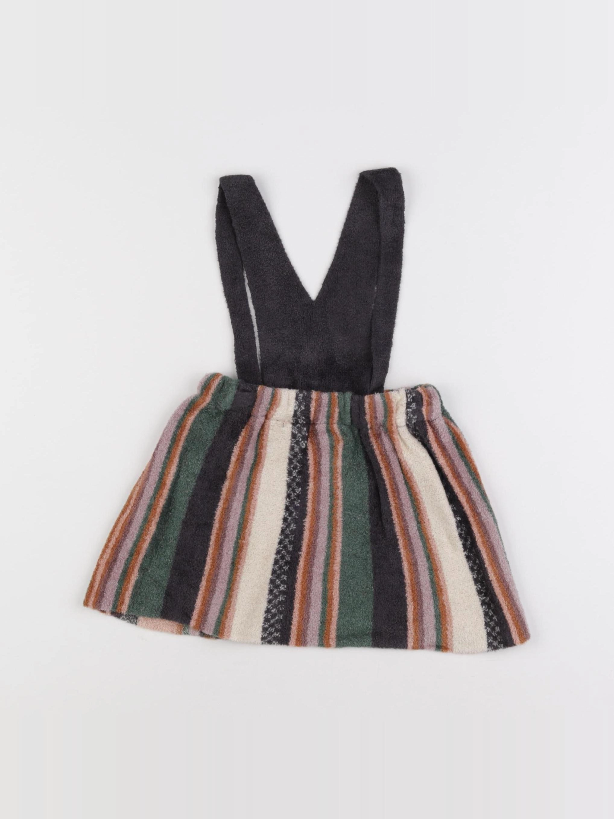 Zara - robe multicolore - 9/12 mois
