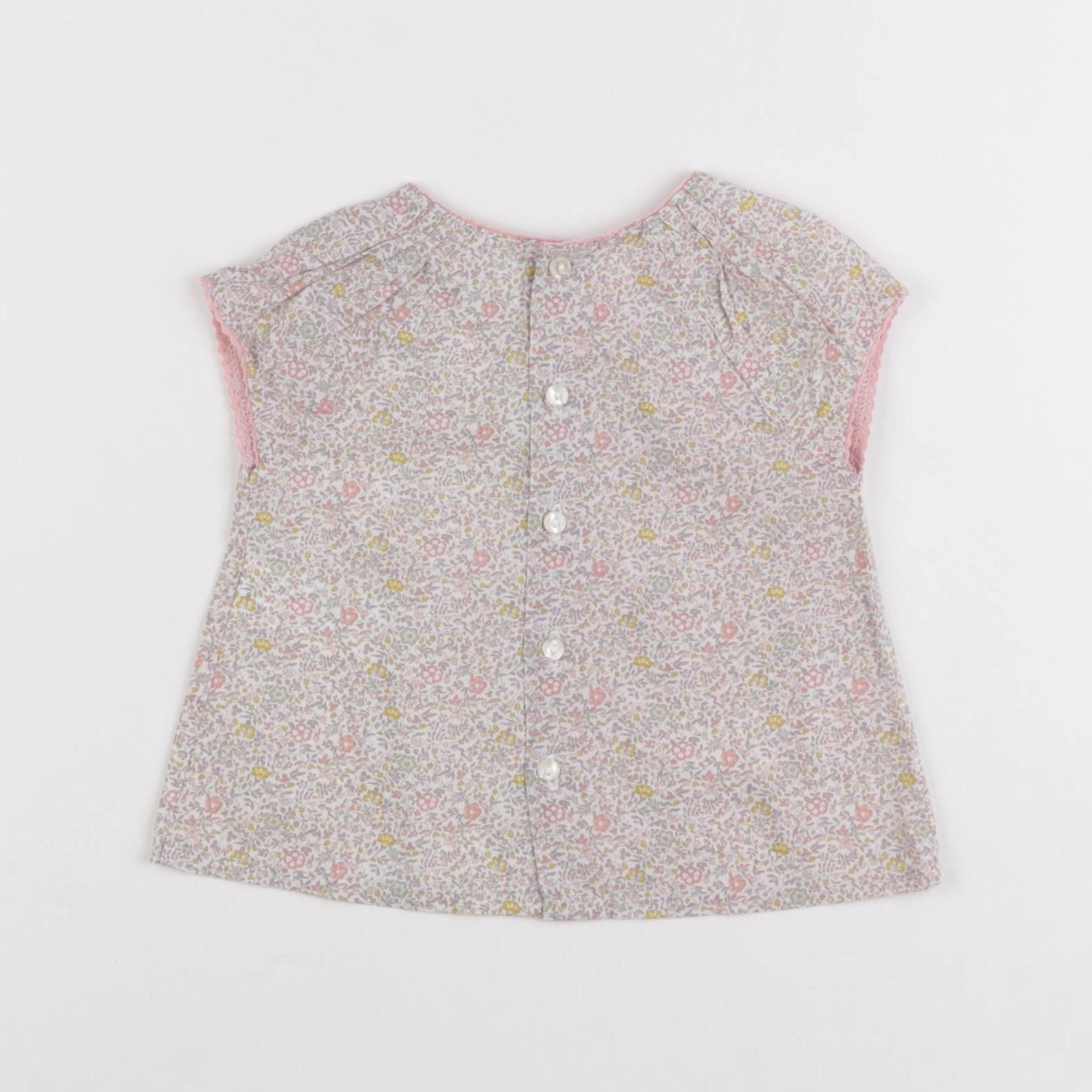 Cyrillus - blouse multicolore - 3 mois
