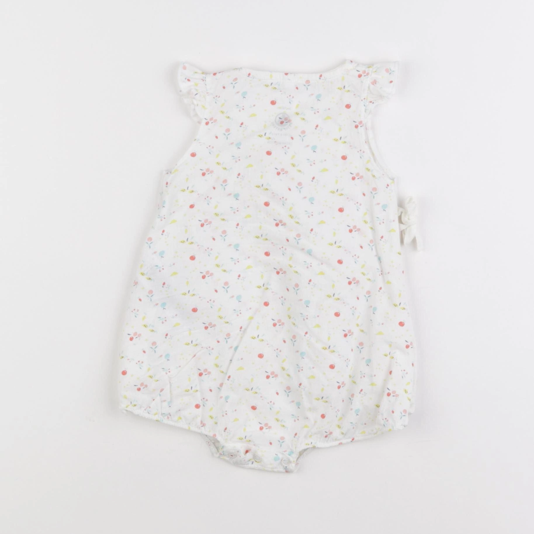 Petit Bateau - combinaison blanc - 3 mois