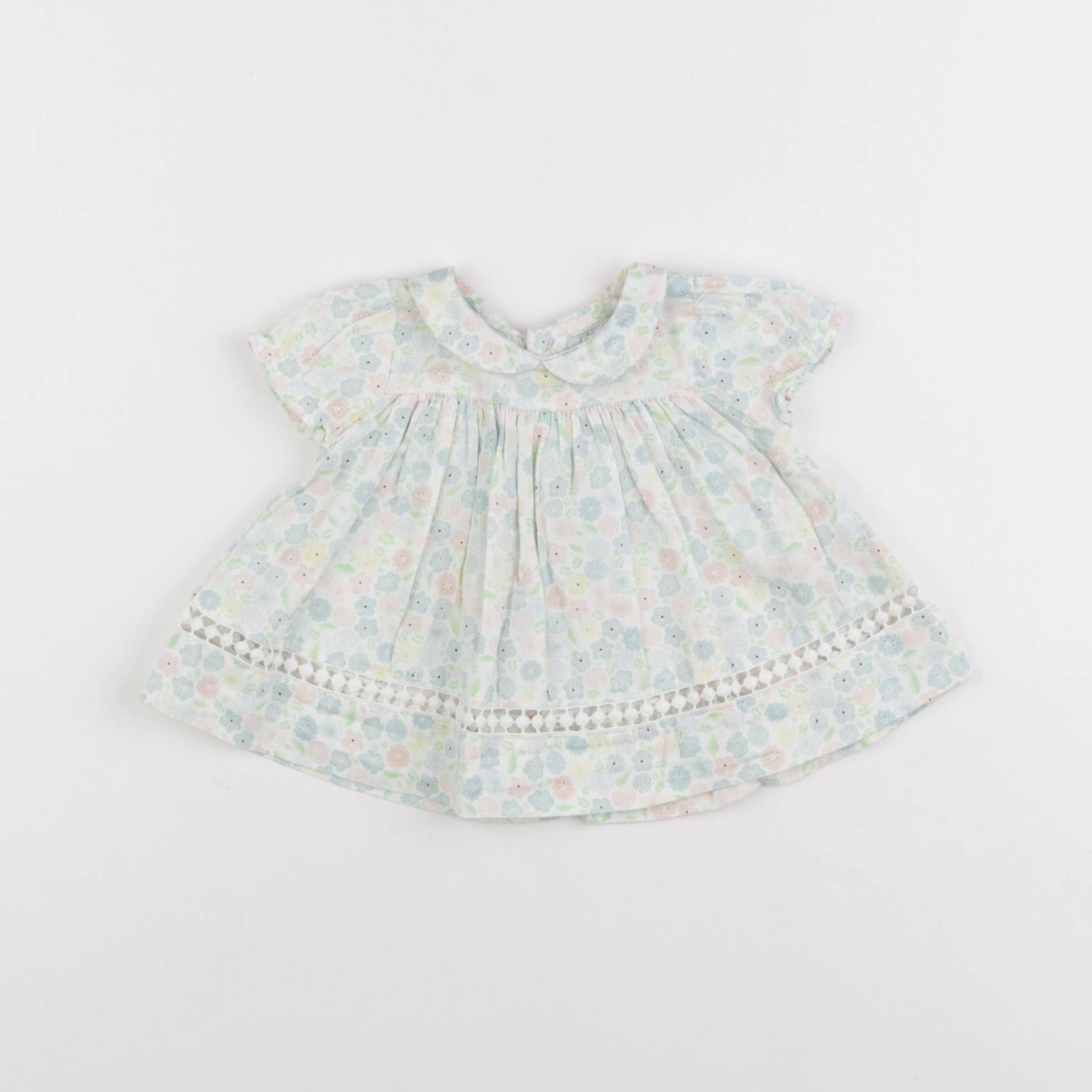 Boutchou - blouse multicolore - 3 mois