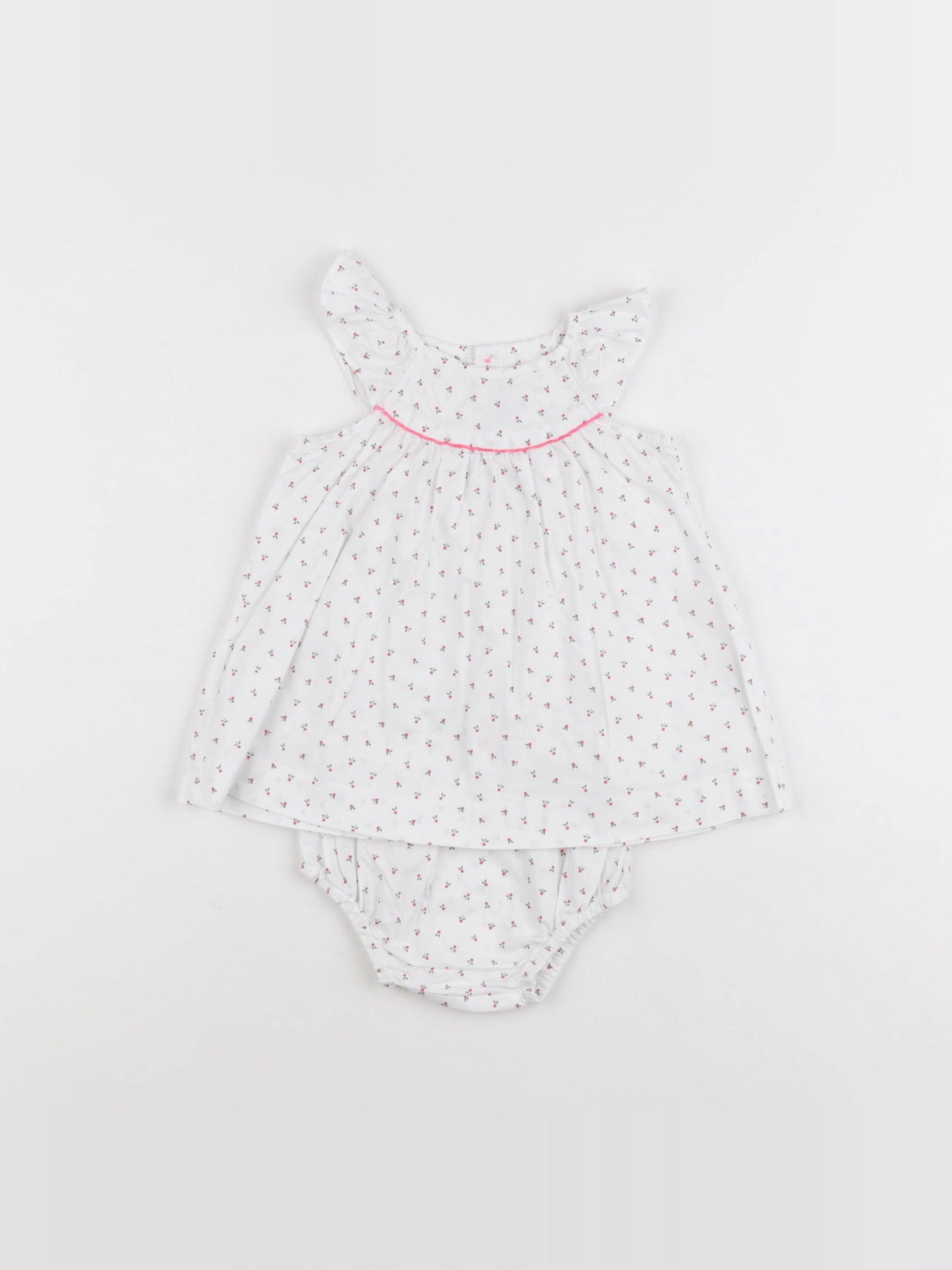 Jacadi - robe blanc - 3 mois