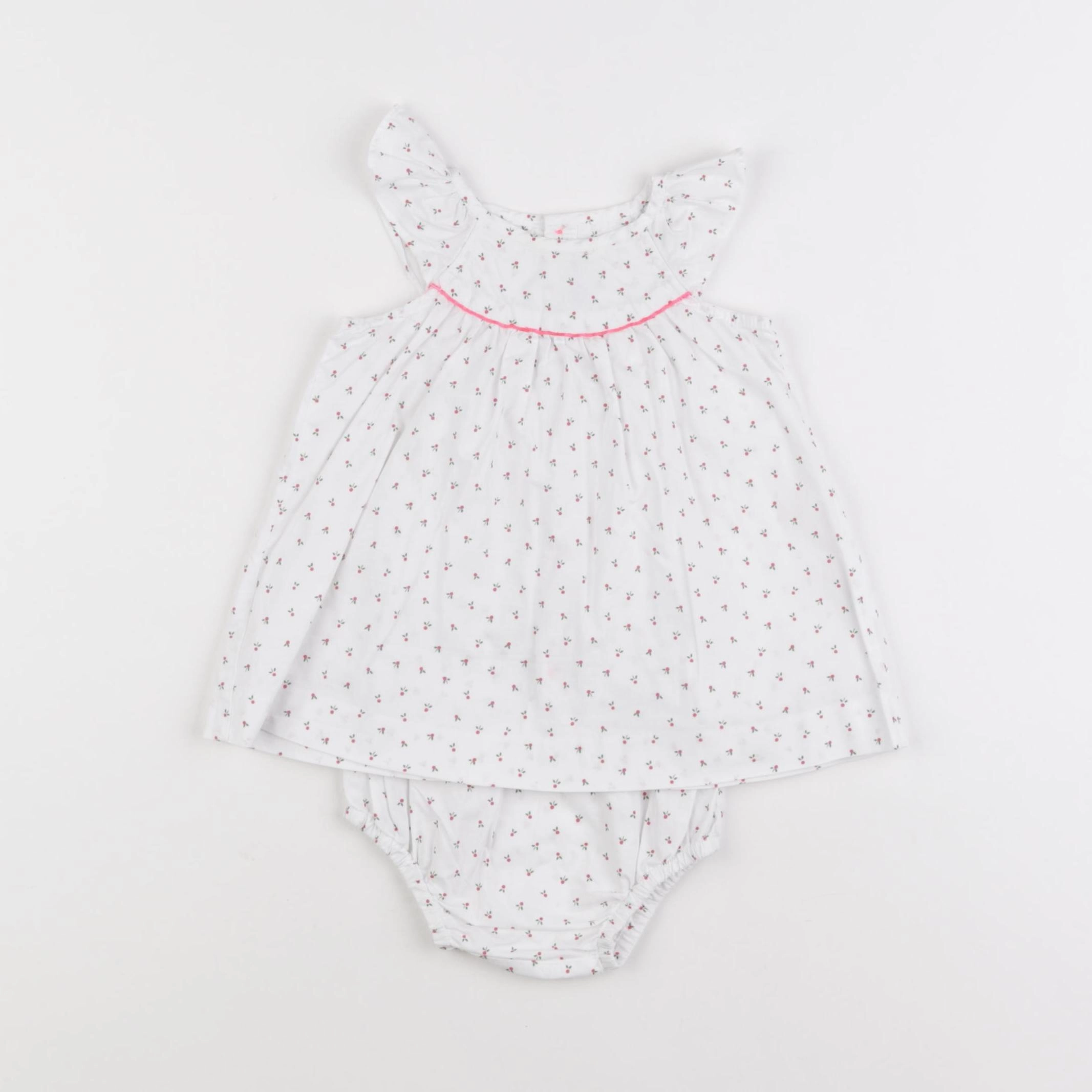 Jacadi - robe blanc - 3 mois