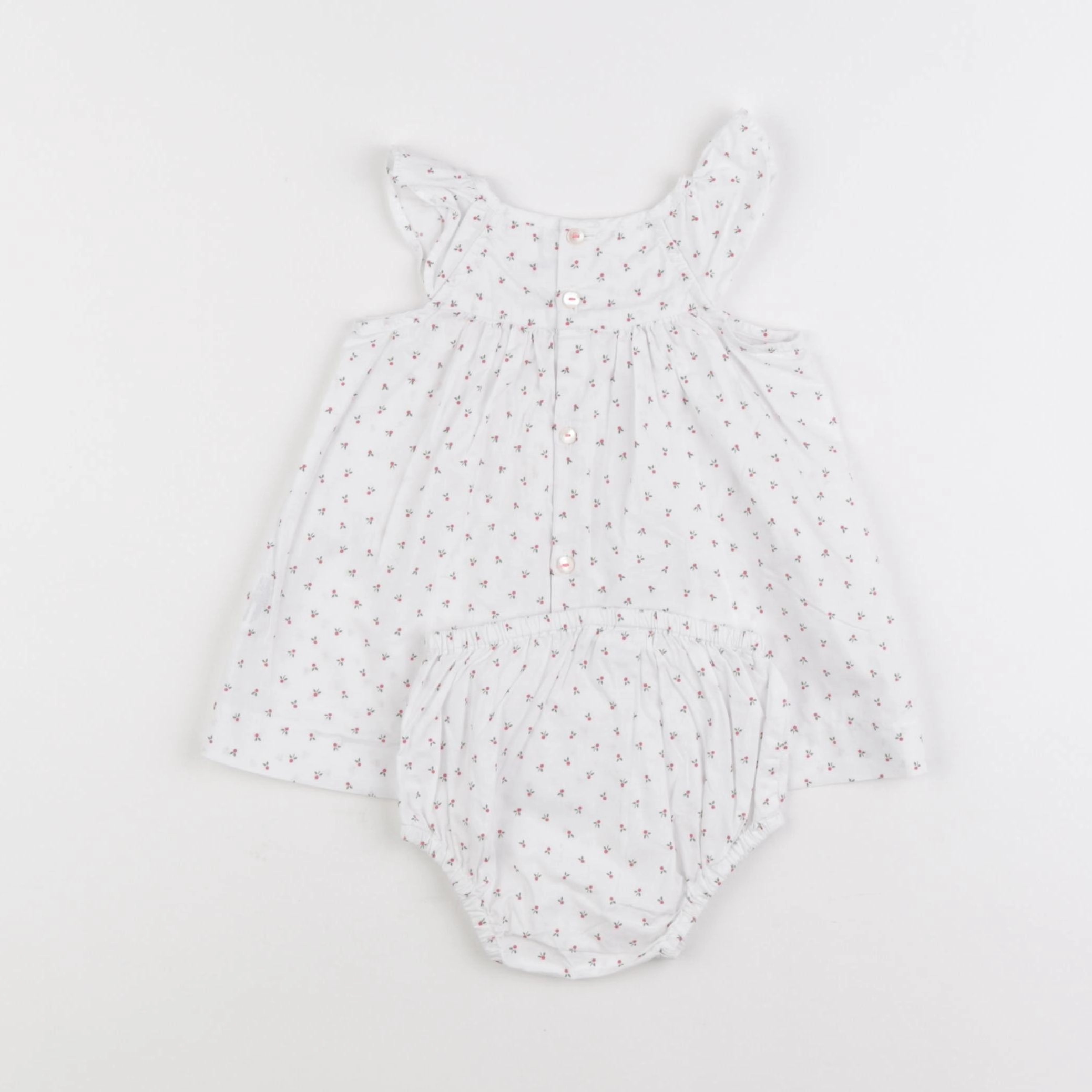 Jacadi - robe blanc - 3 mois