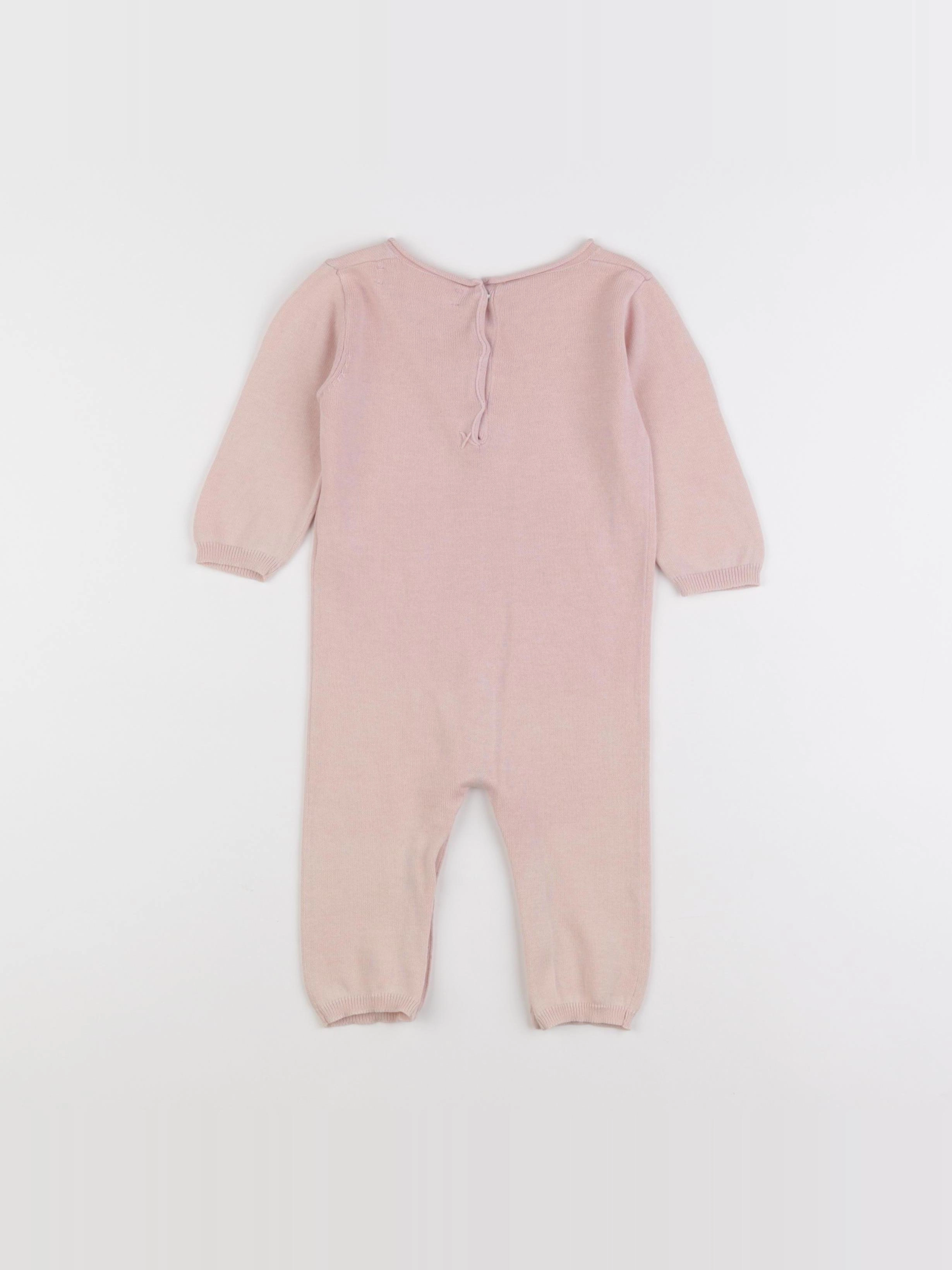 Zadig & Voltaire - combinaison rose - 6 mois