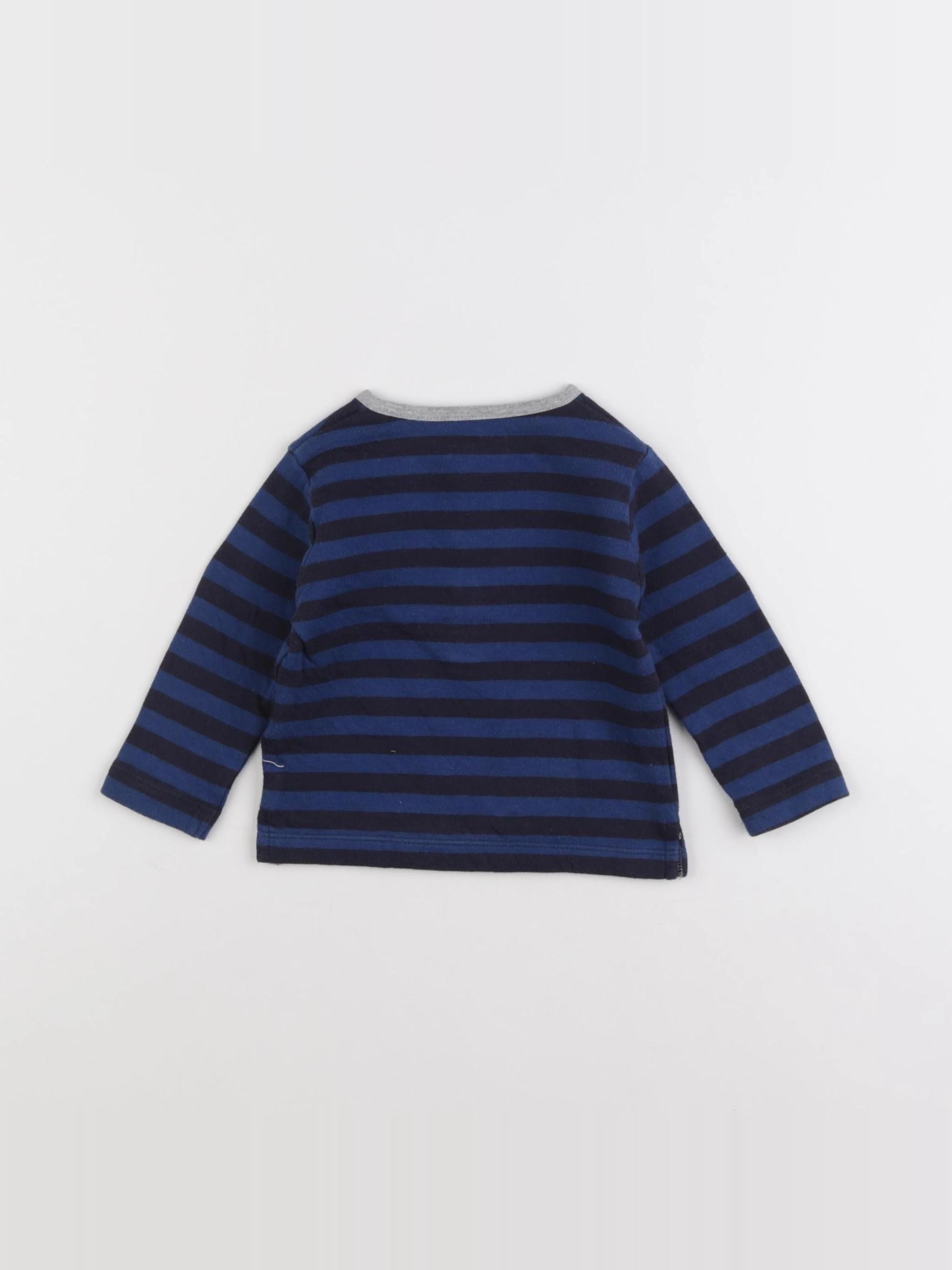Boutchou - tee-shirt bleu - 6 mois