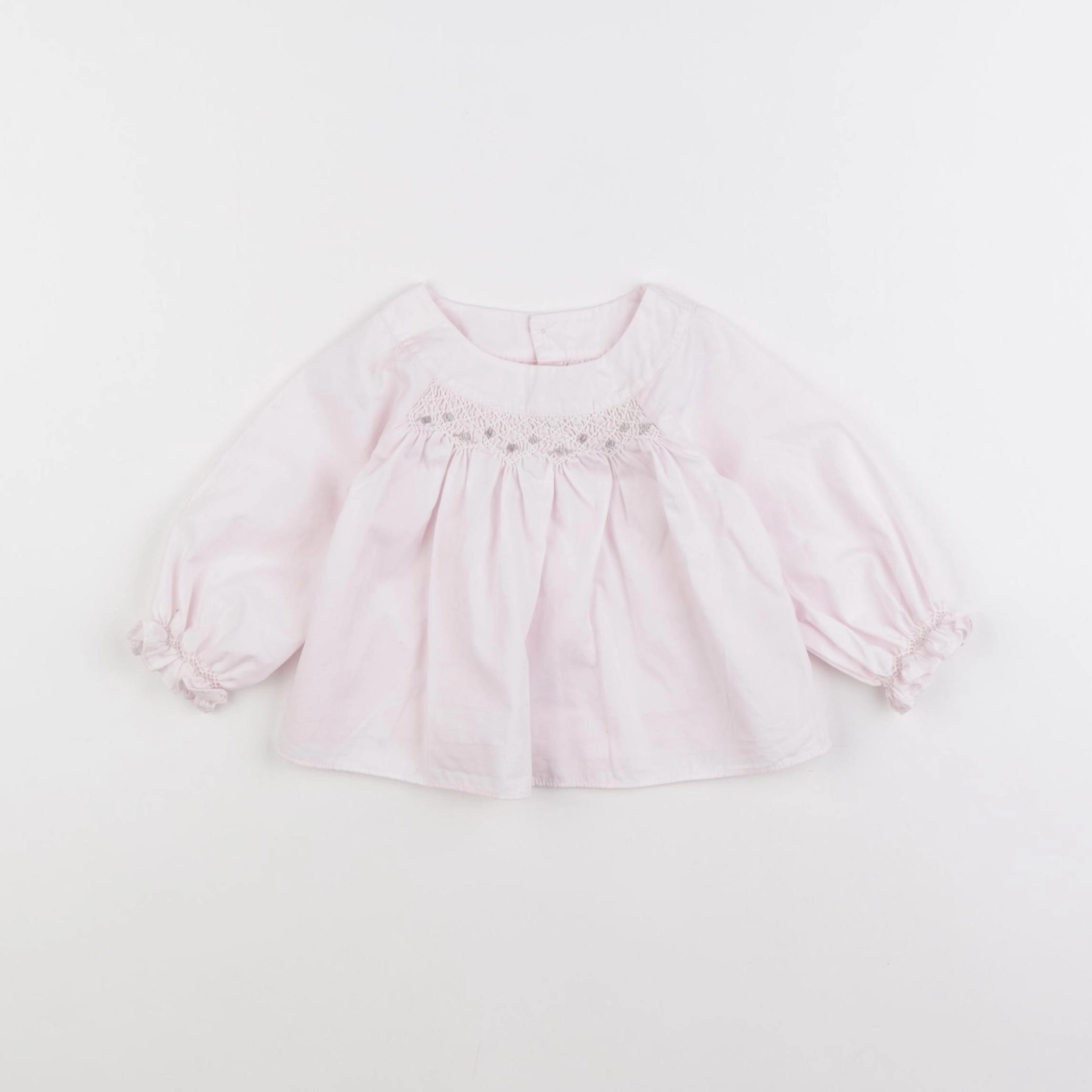 Jacadi - blouse rose - 6 mois