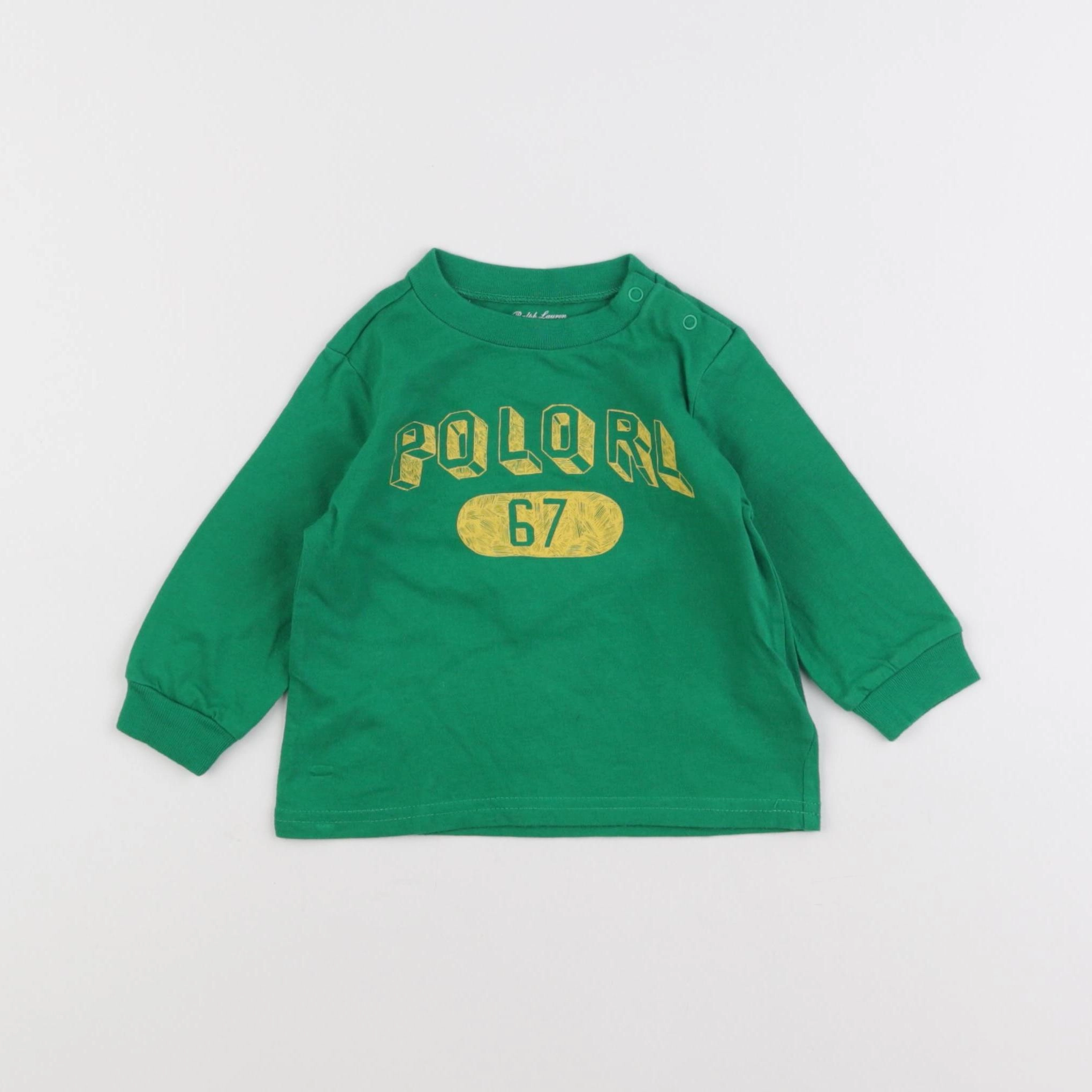 Ralph Lauren - tee-shirt vert - 6 mois