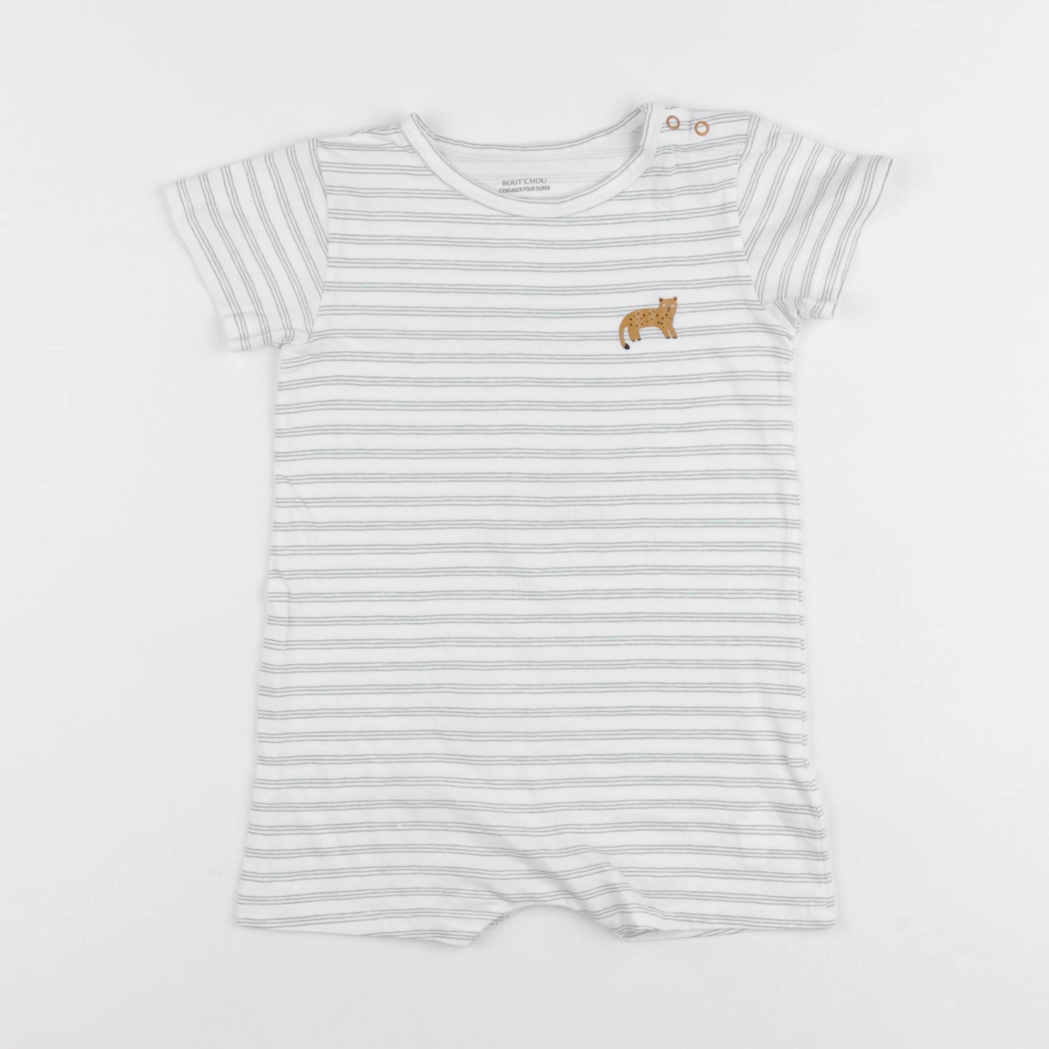 Boutchou - combinaison vert - 24 mois