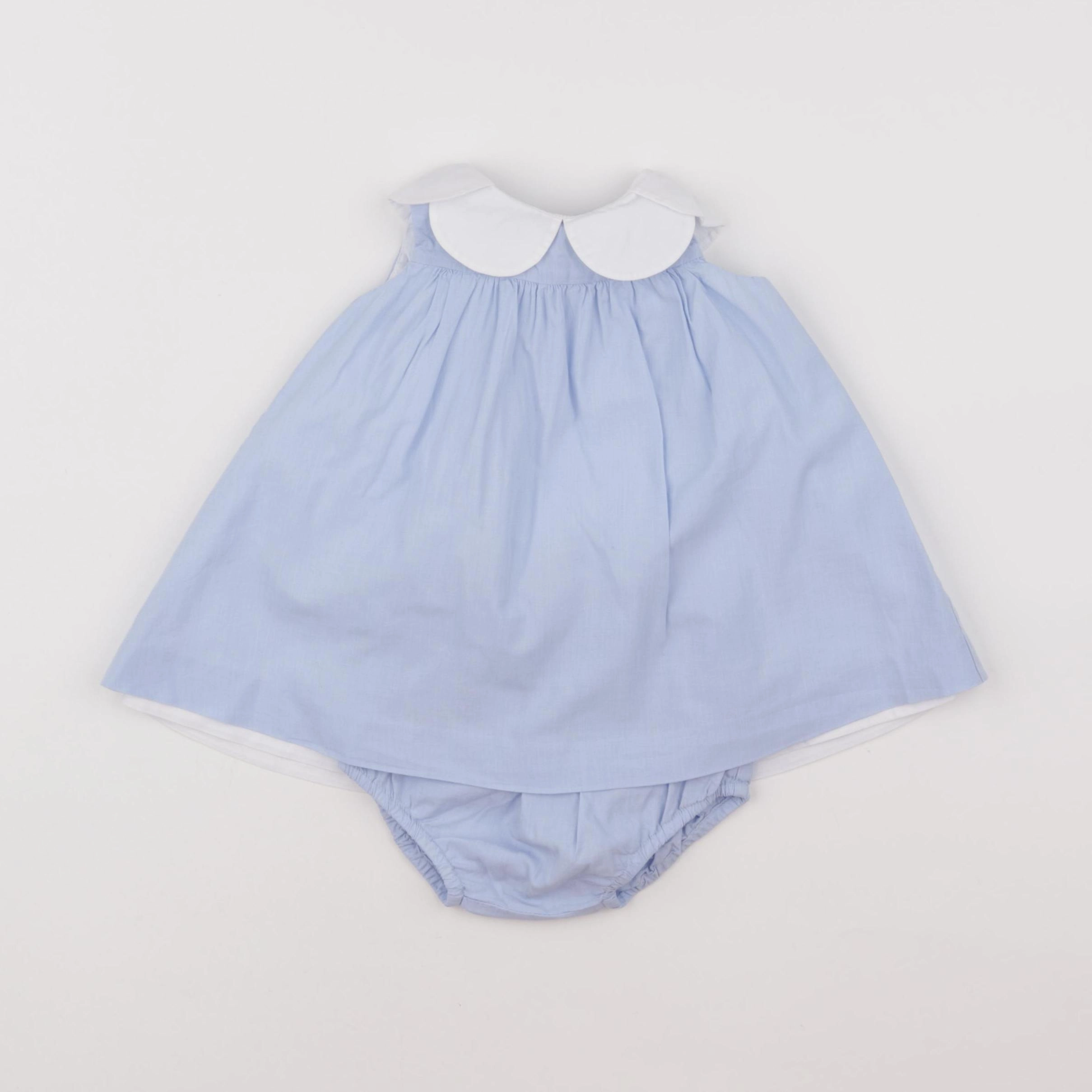 Jacadi - robe bleu - 6 mois