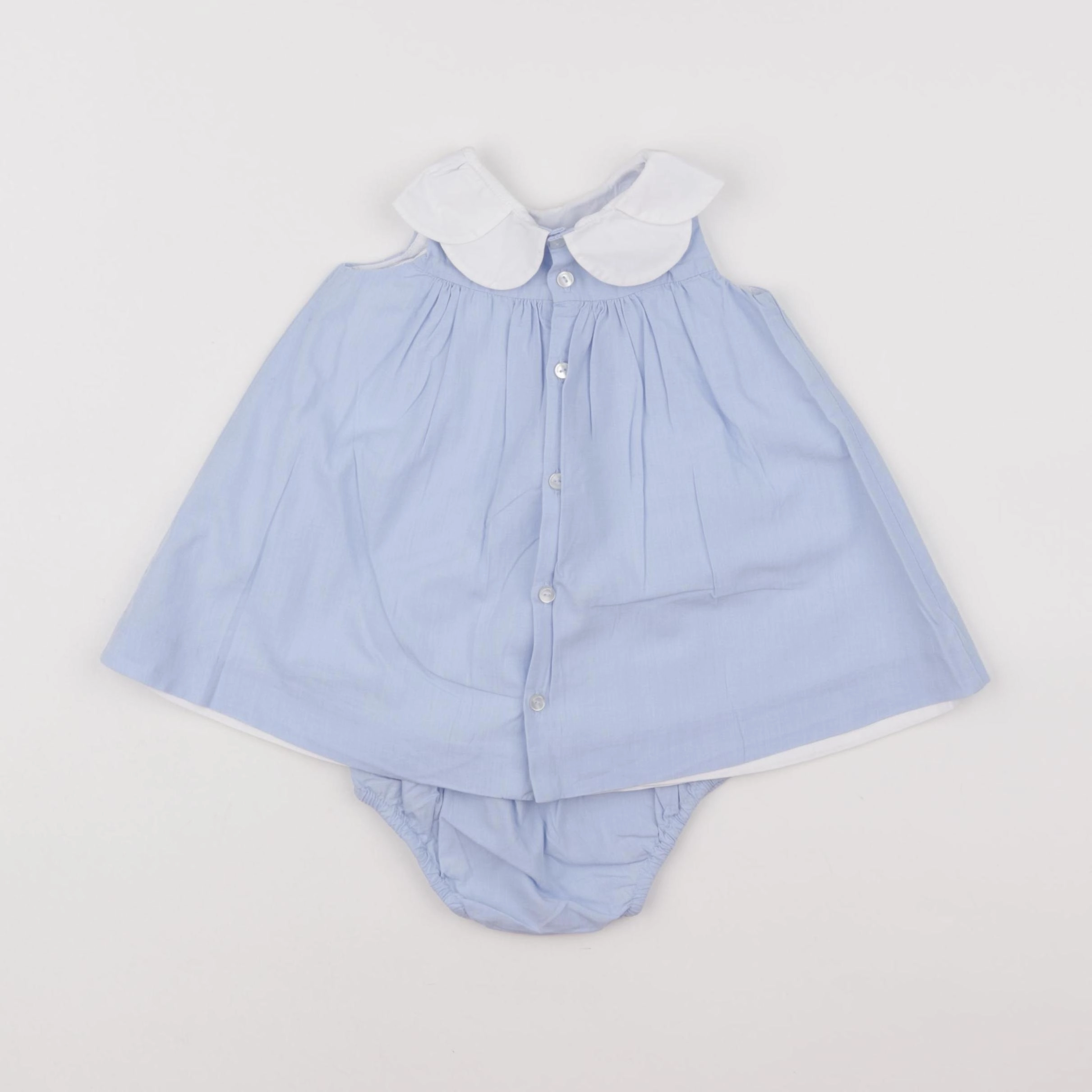 Jacadi - robe bleu - 6 mois