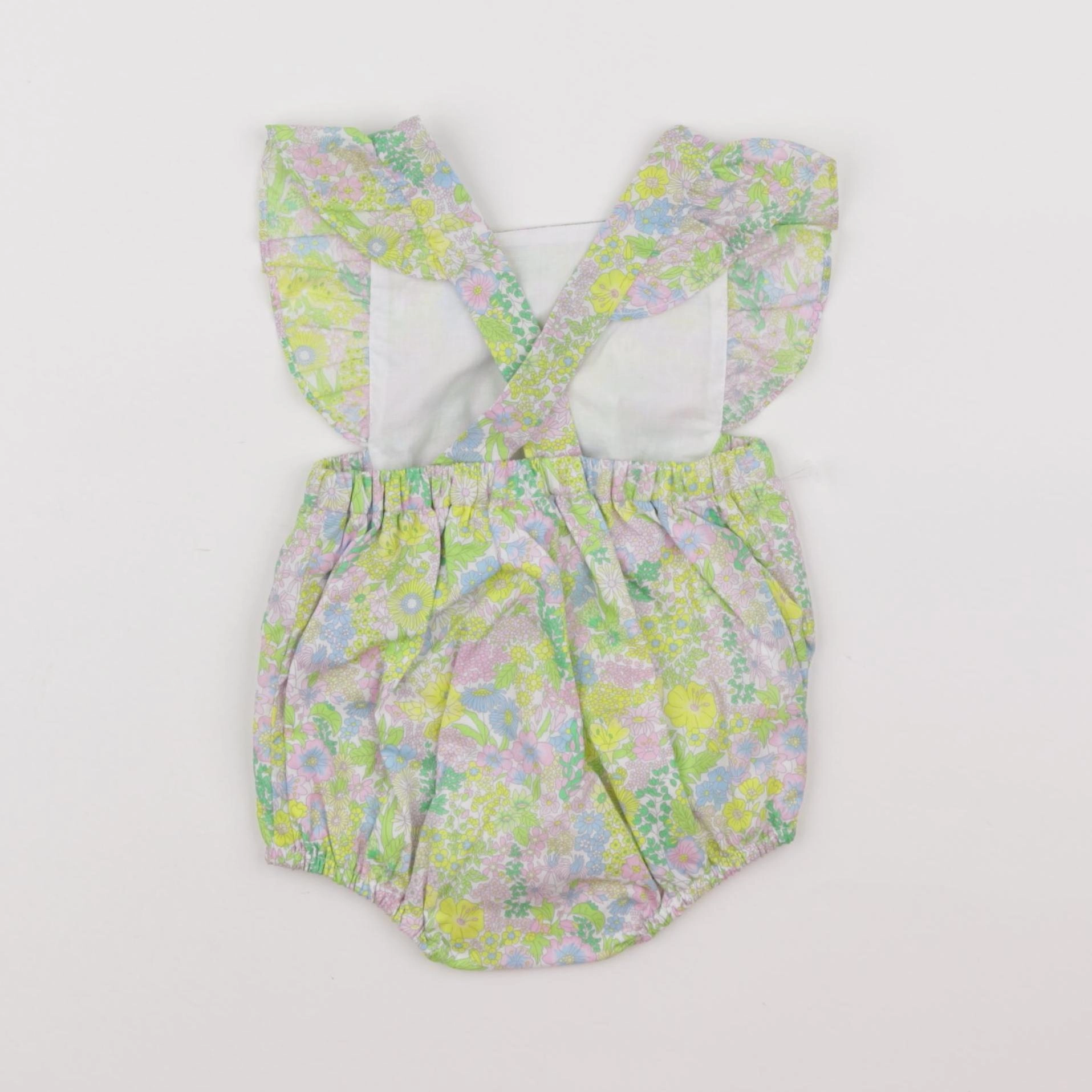 Jacadi - combinaison liberty multicolore - 6 mois