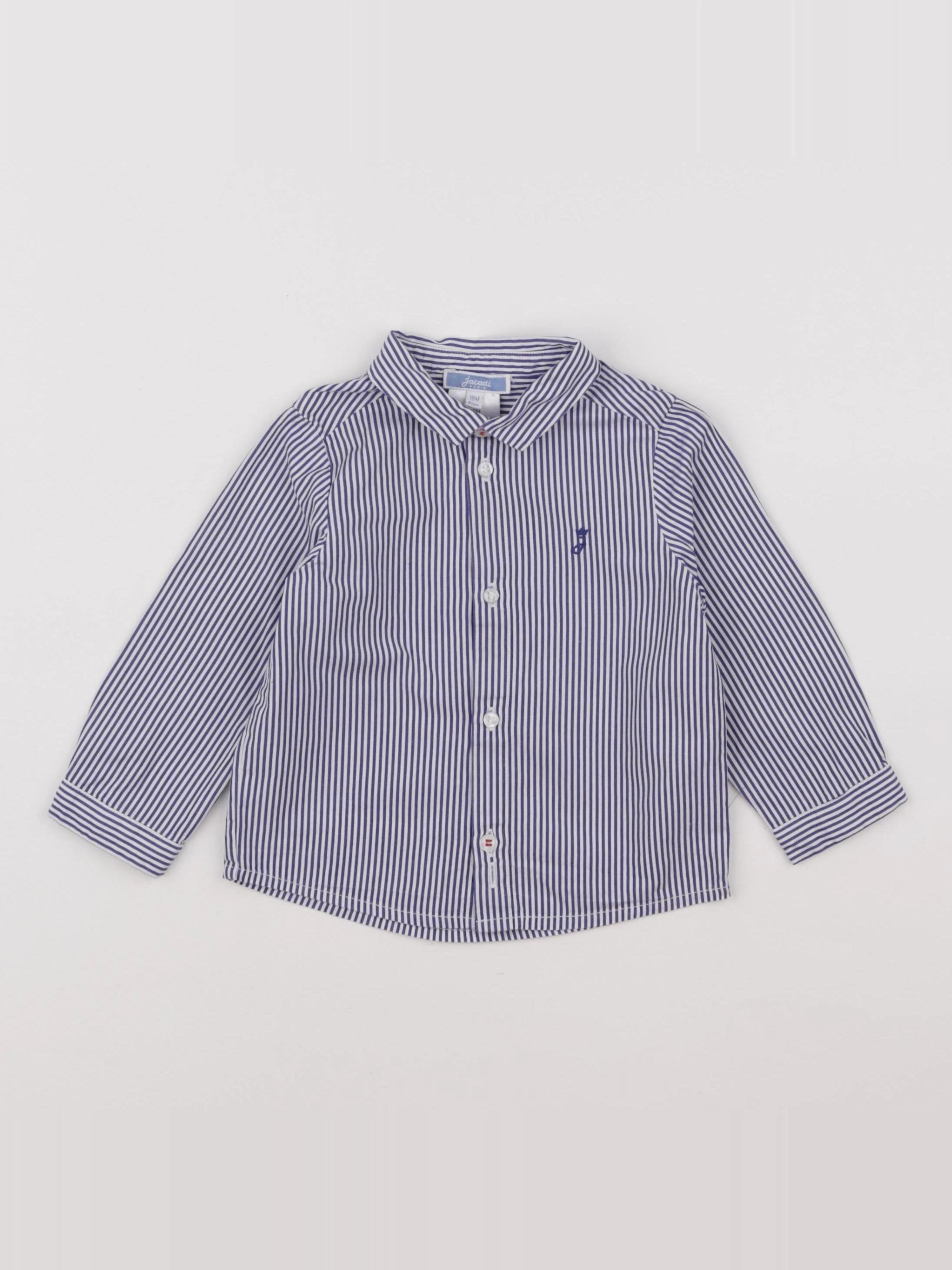 Jacadi - chemise bleu - 18 mois