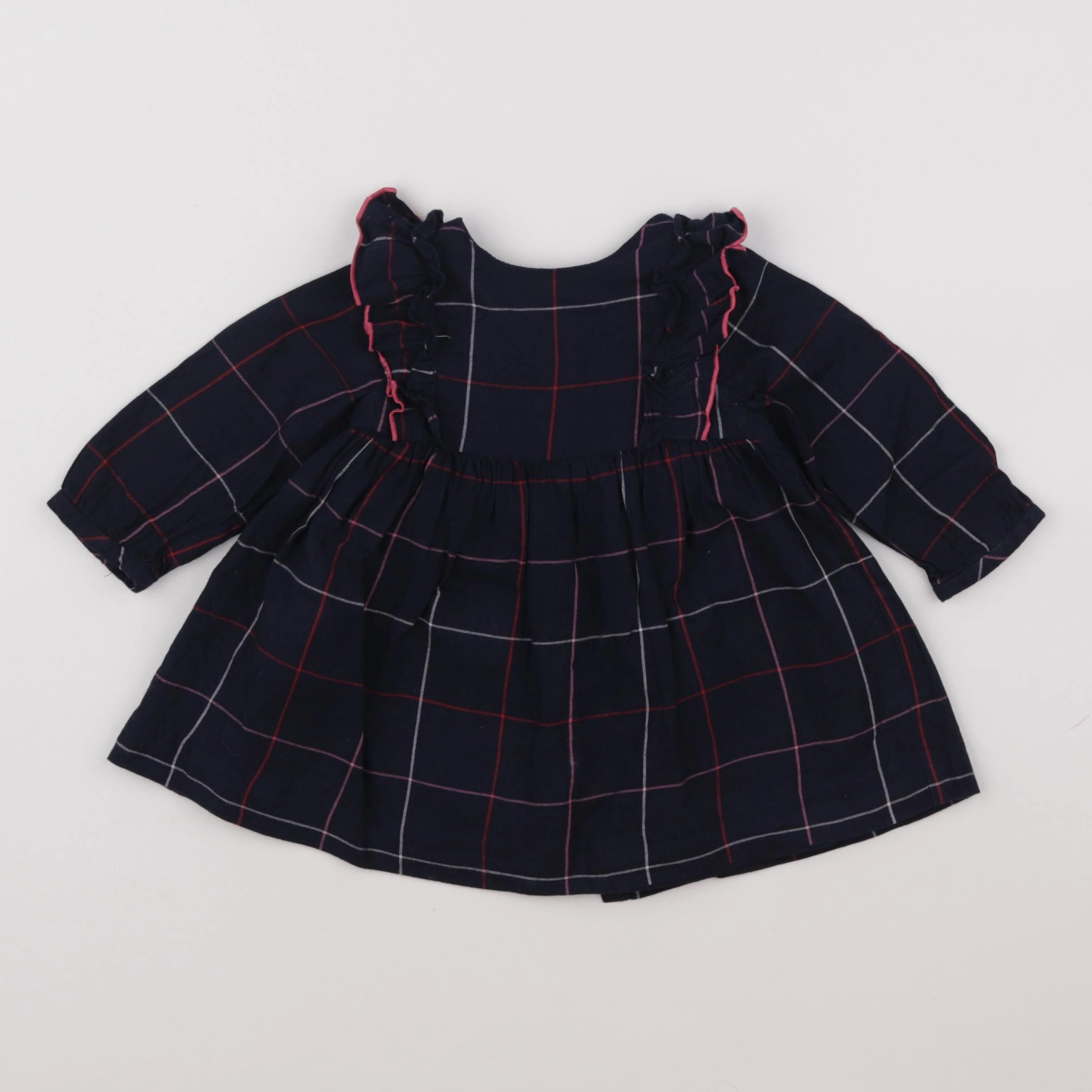 Jacadi - robe bleu - 12 mois