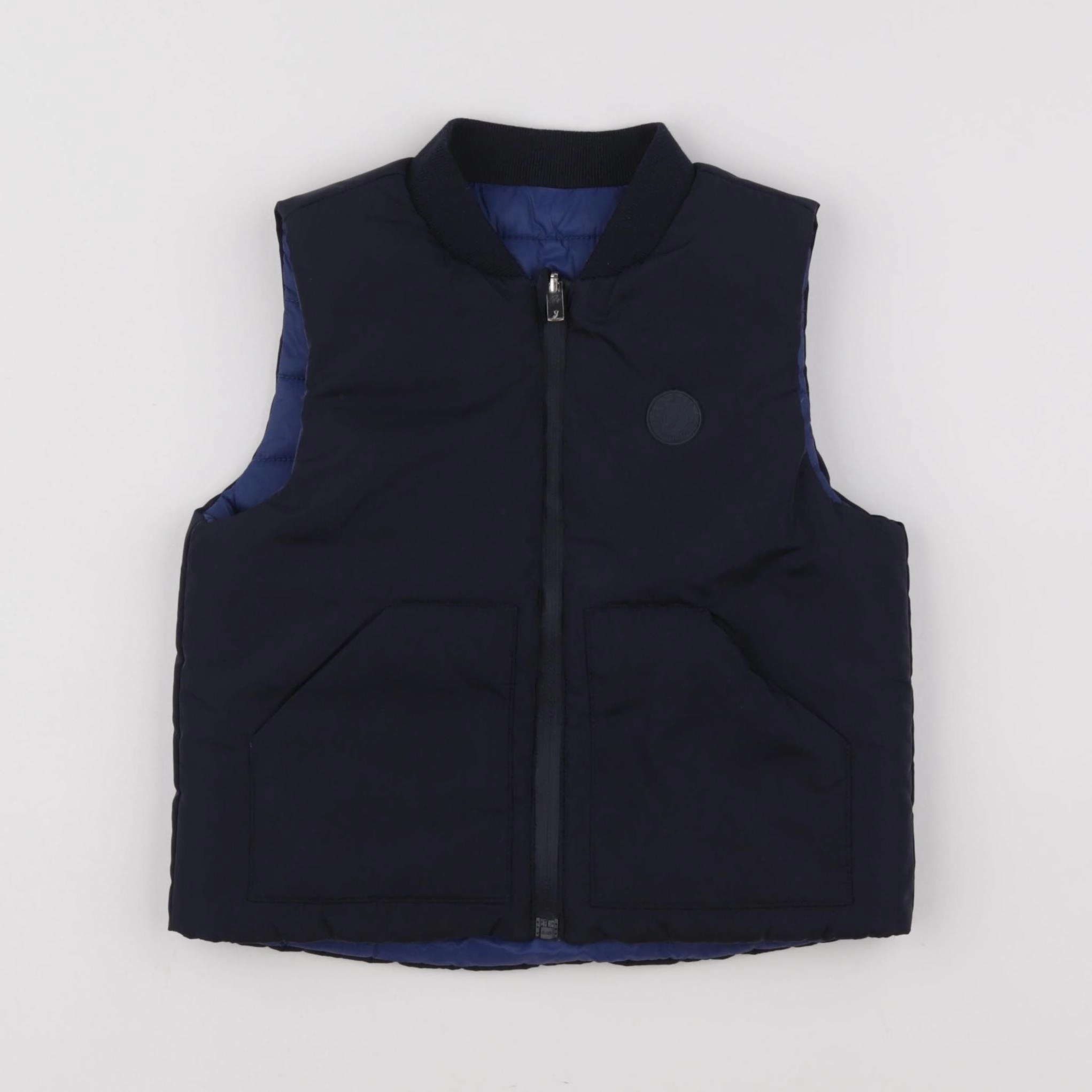 Jacadi - doudoune réversible bleu - 3 ans