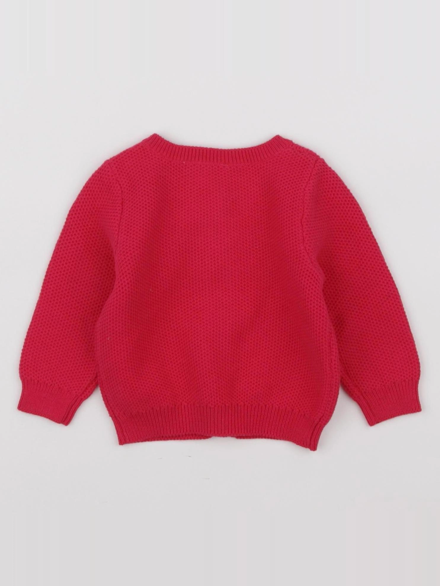 Jacadi - gilet rose - 6 mois