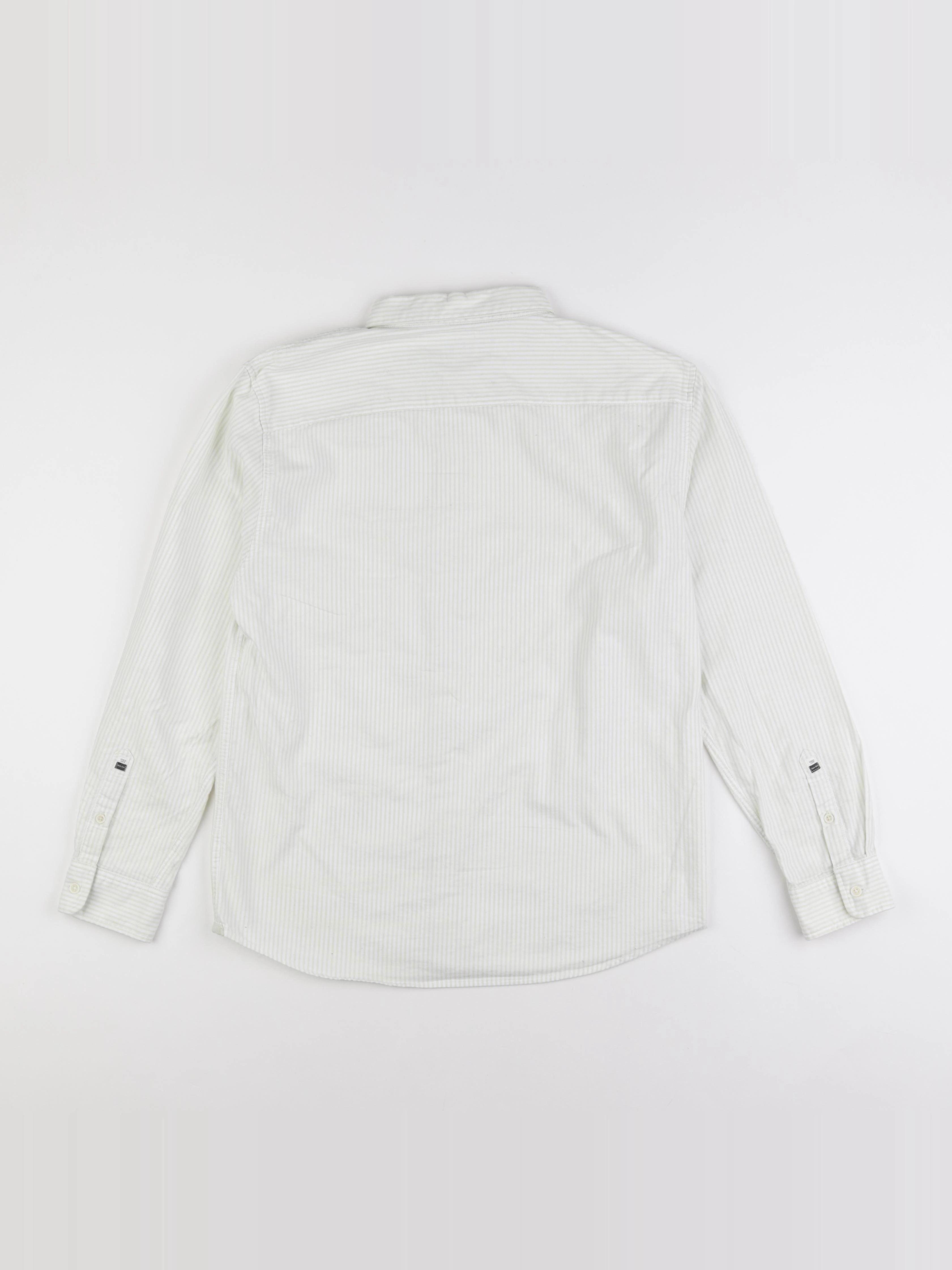 Zara - chemise blanc, beige - 13/14 ans