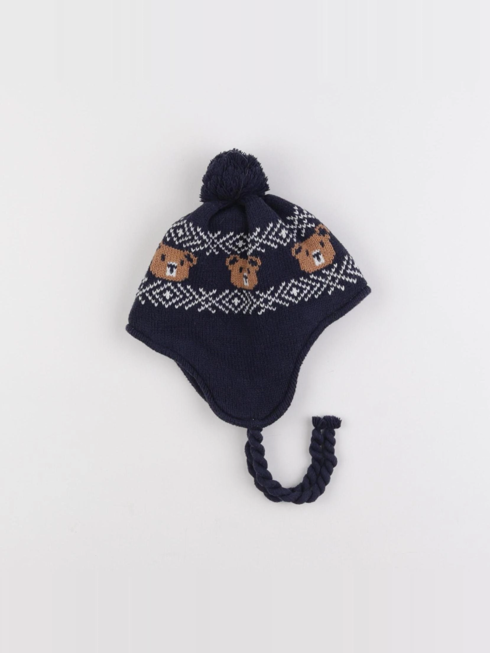 Vertbaudet - bonnet bleu - 2/3 ans