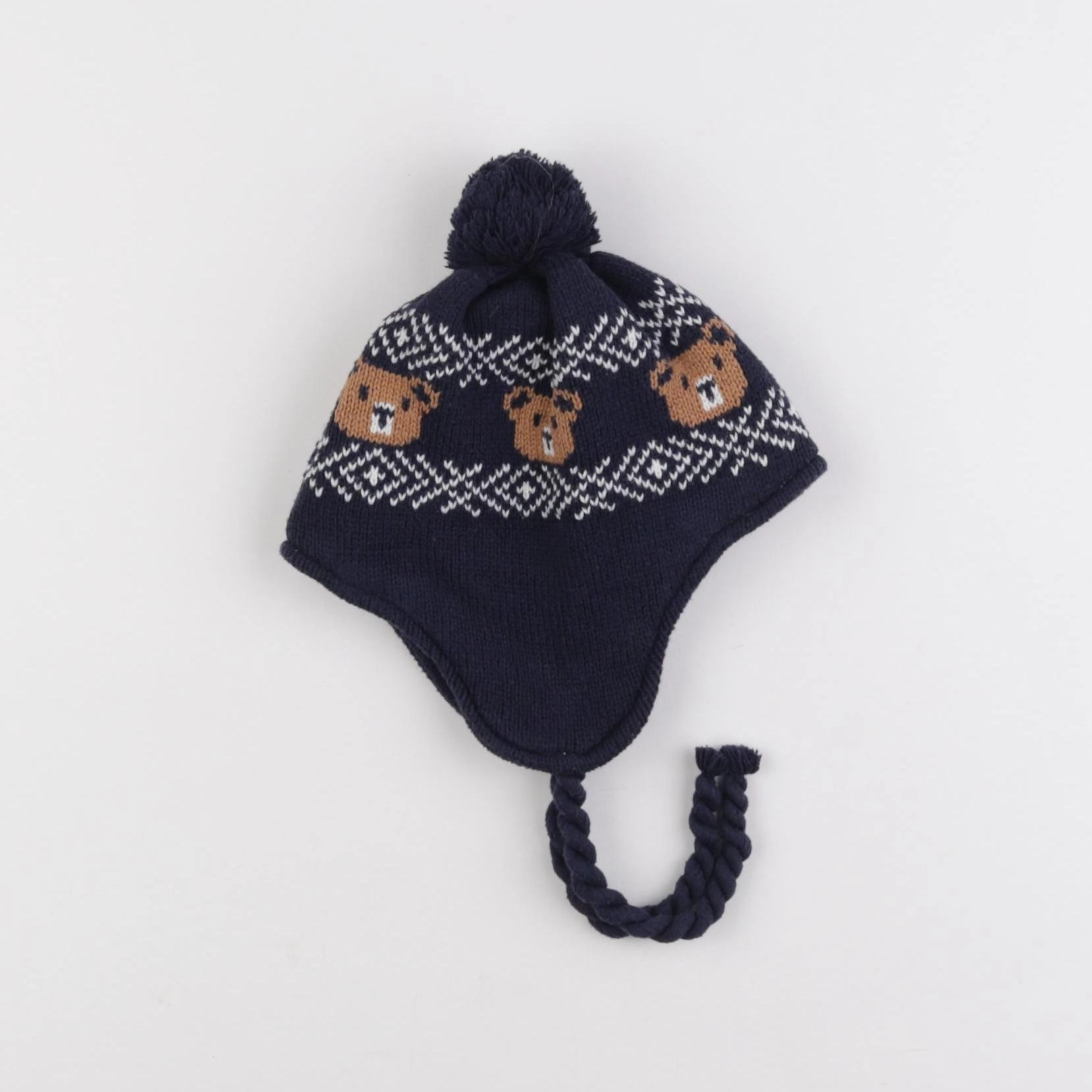 Vertbaudet - bonnet bleu - 2/3 ans