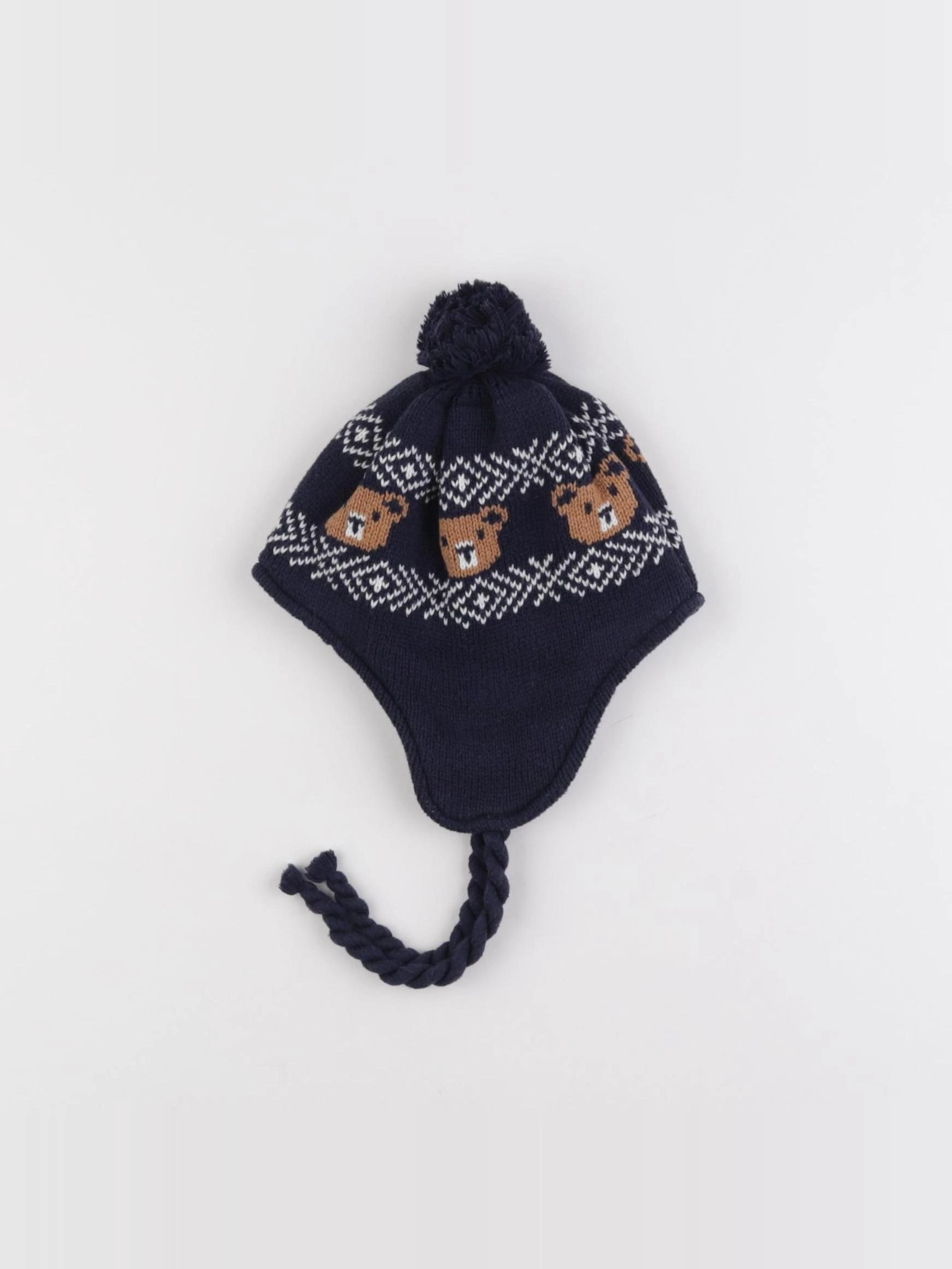 Vertbaudet - bonnet bleu - 2/3 ans