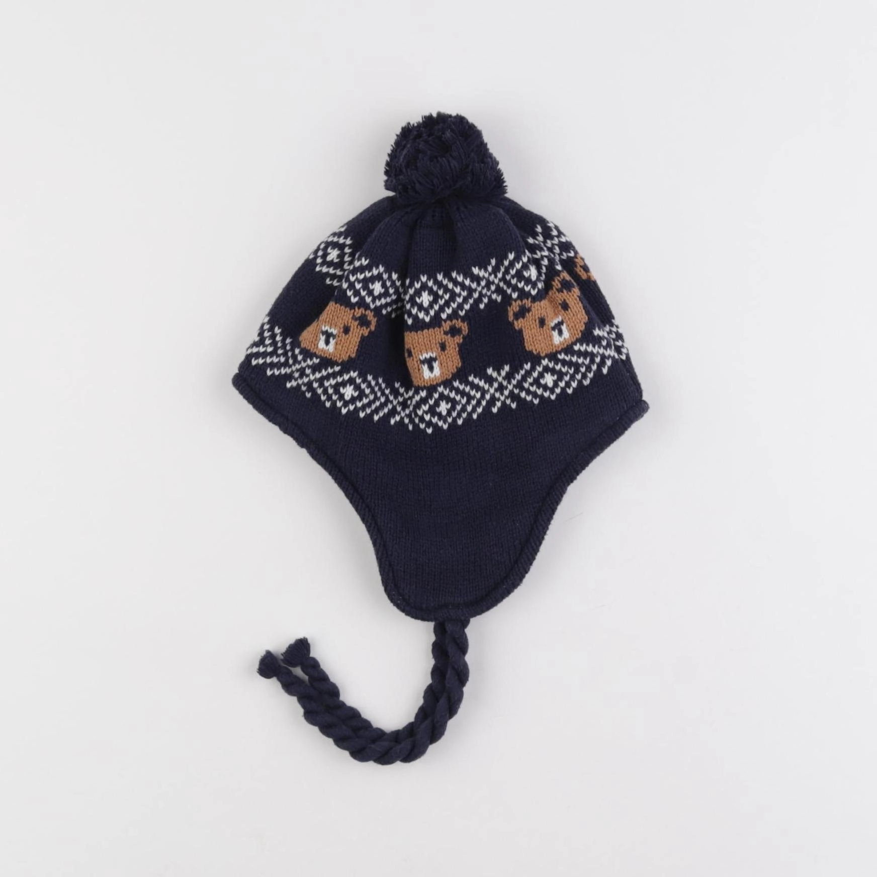 Vertbaudet - bonnet bleu - 2/3 ans