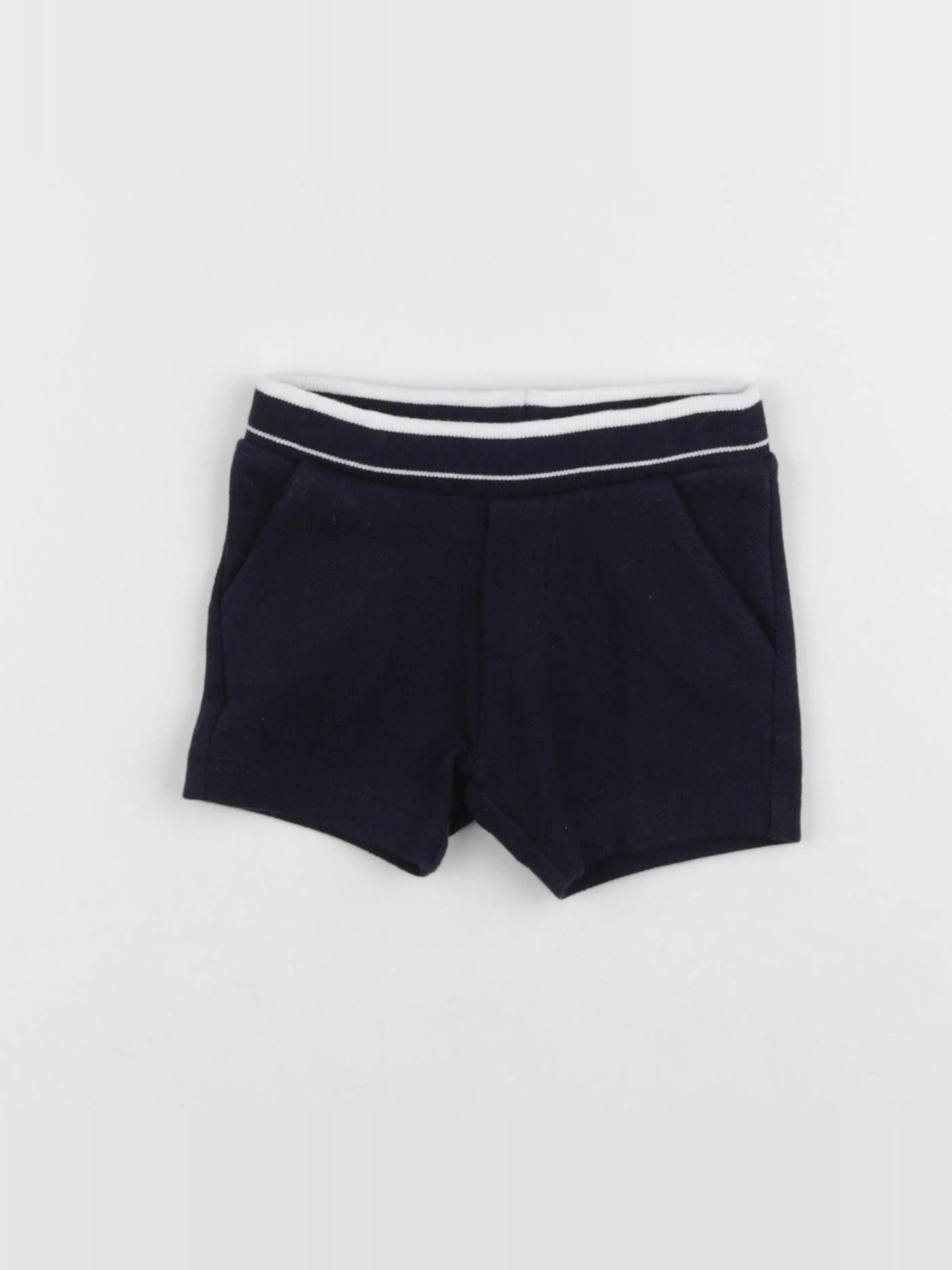 Jacadi - short bleu - 6 mois
