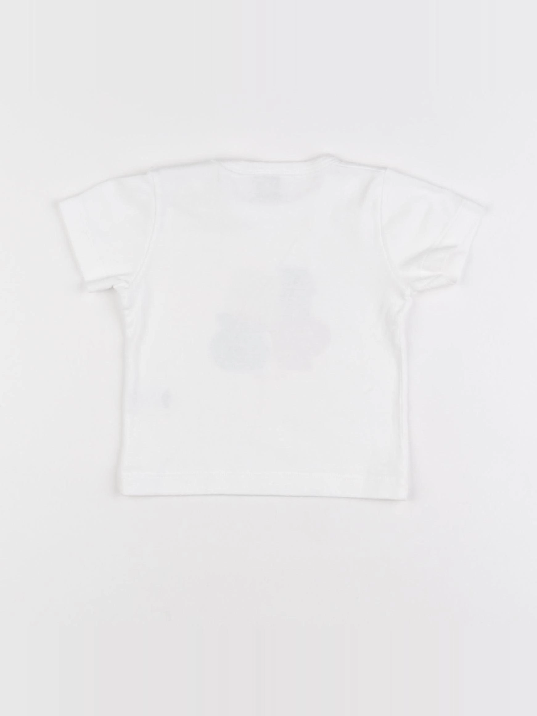 Petit Bateau - tee-shirt blanc - 12 mois