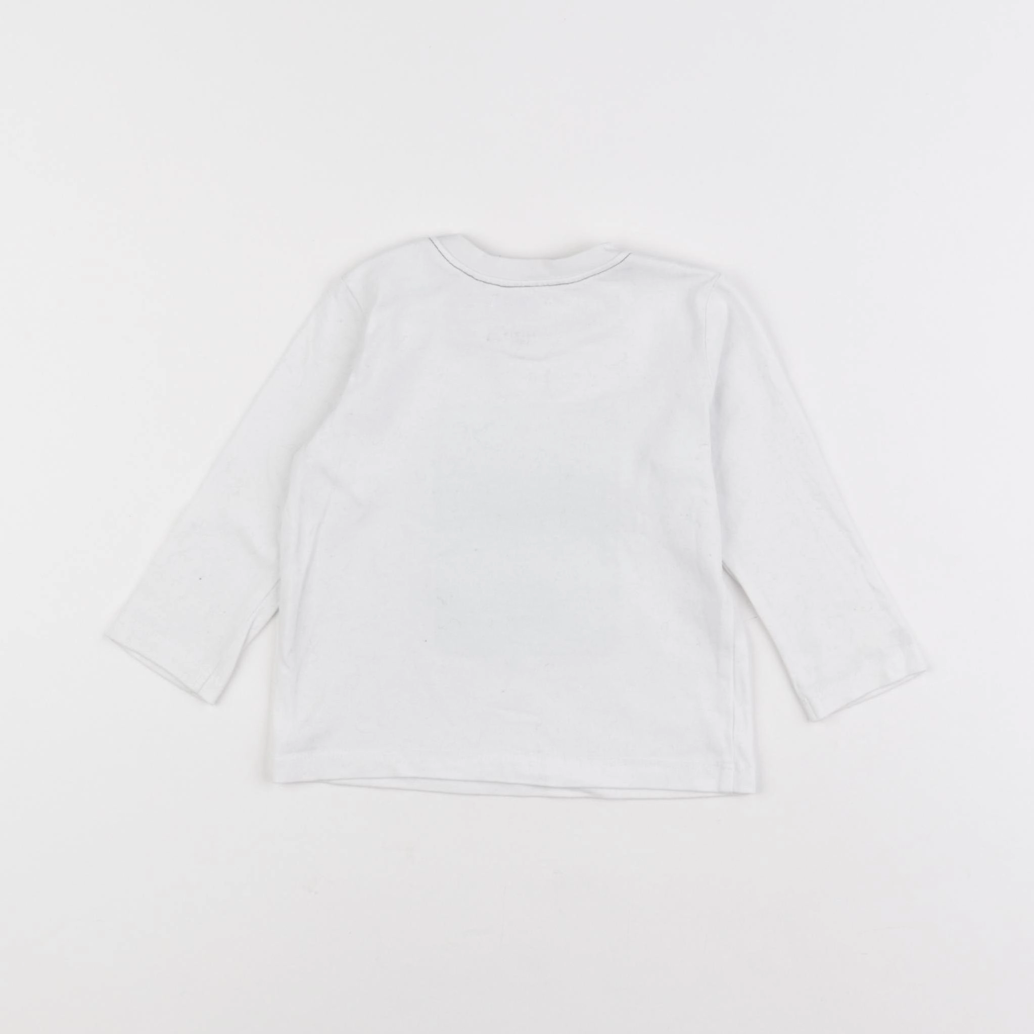 IKKS - tee-shirt blanc - 6 mois